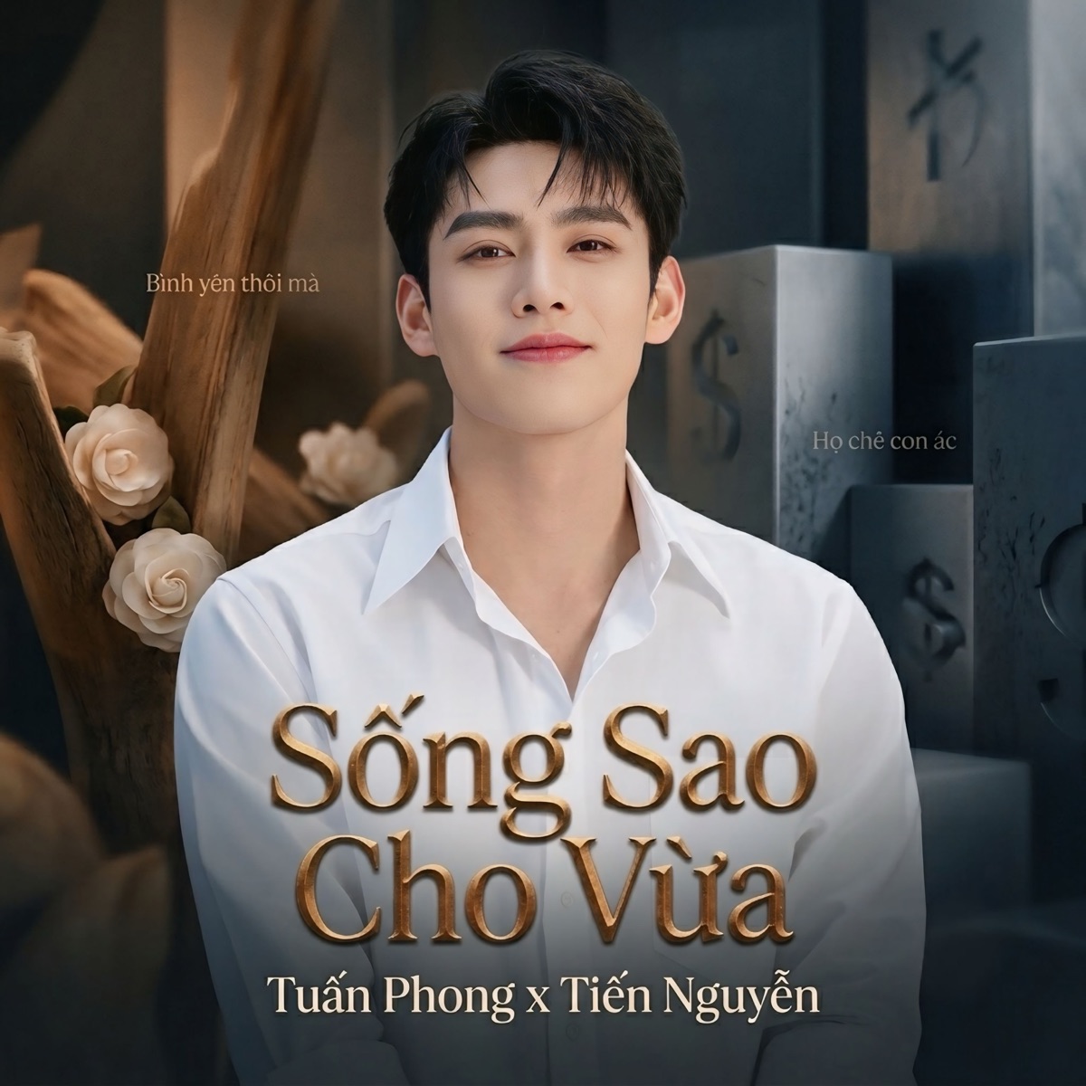 Sống Sao Cho Vừa - Single by Tuấn Phong & Tiến Nguyễn album cover