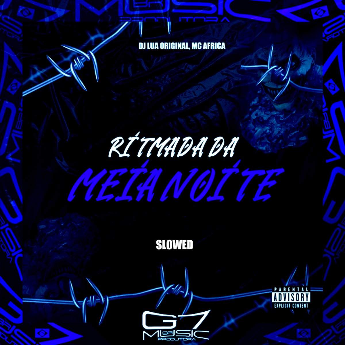 Ritmada da Meia Noite - Slowed (Remix) - Single by DJ Lua Original & G7 MUSIC BR album cover