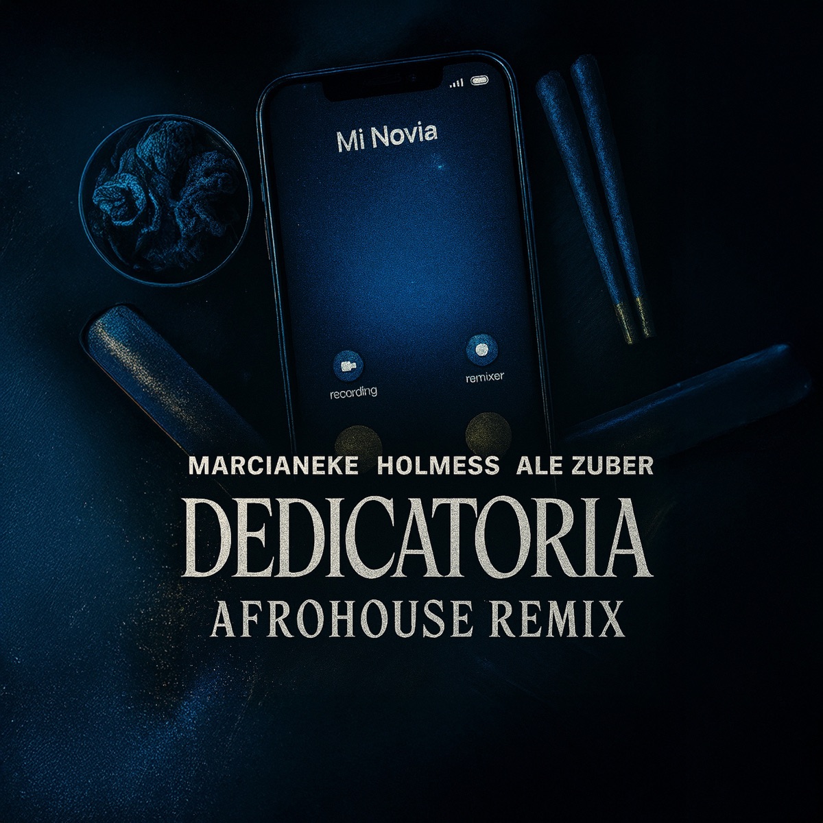 Dedicatoria (Afrohouse Remix) - Single by Marcianeke, Ale Zuber & Holmess album cover