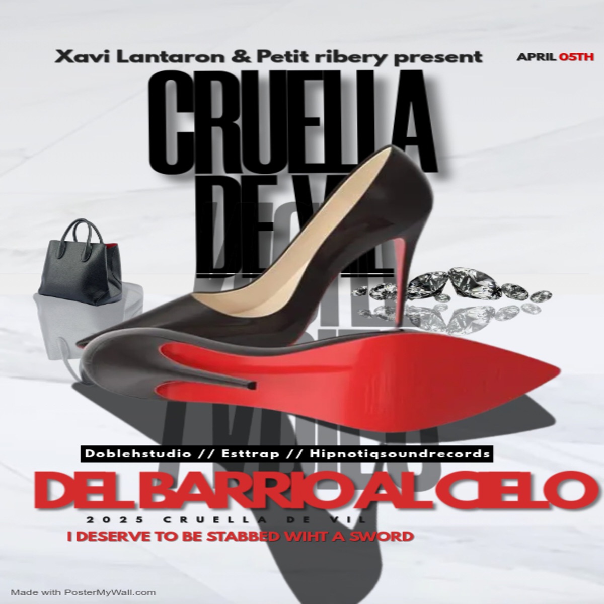 Cruella de Vil - Single by Xavi Lantaron & Petit Ribery album cover