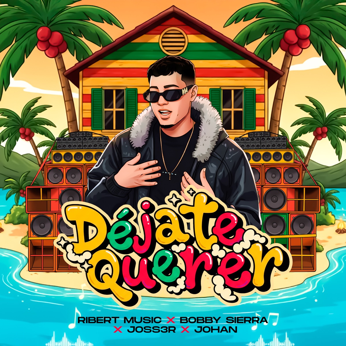 Déjate Querer (feat. JÓHAN) - Single by Ribert Music, Bobby Sierra & Joss3r album cover