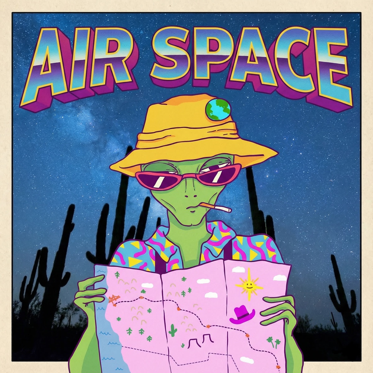 Air Space - Single by Aakhri Sultaan & Freshlee album cover