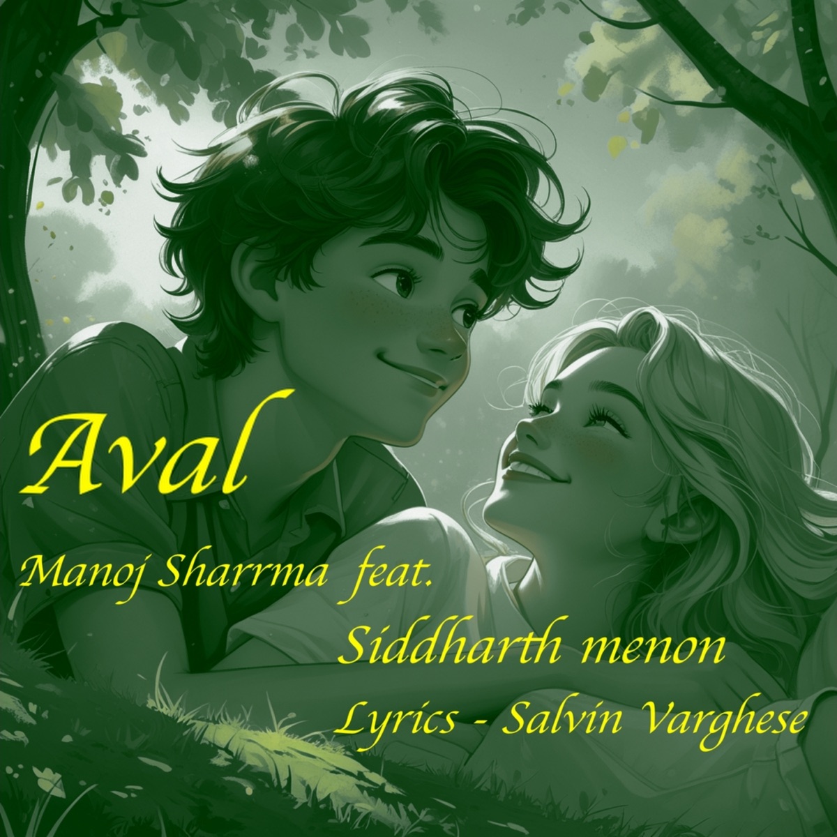 Aval (feat. Siddharth Menon & Salvin Varghese) - Single by Manoj Sharrma album cover