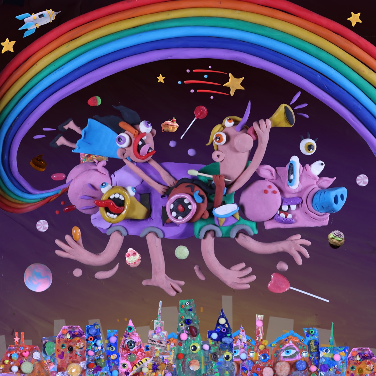 Shake up and smell the Rain (from Candyfolk Space Drum) - Single by Alex Paxton album cover