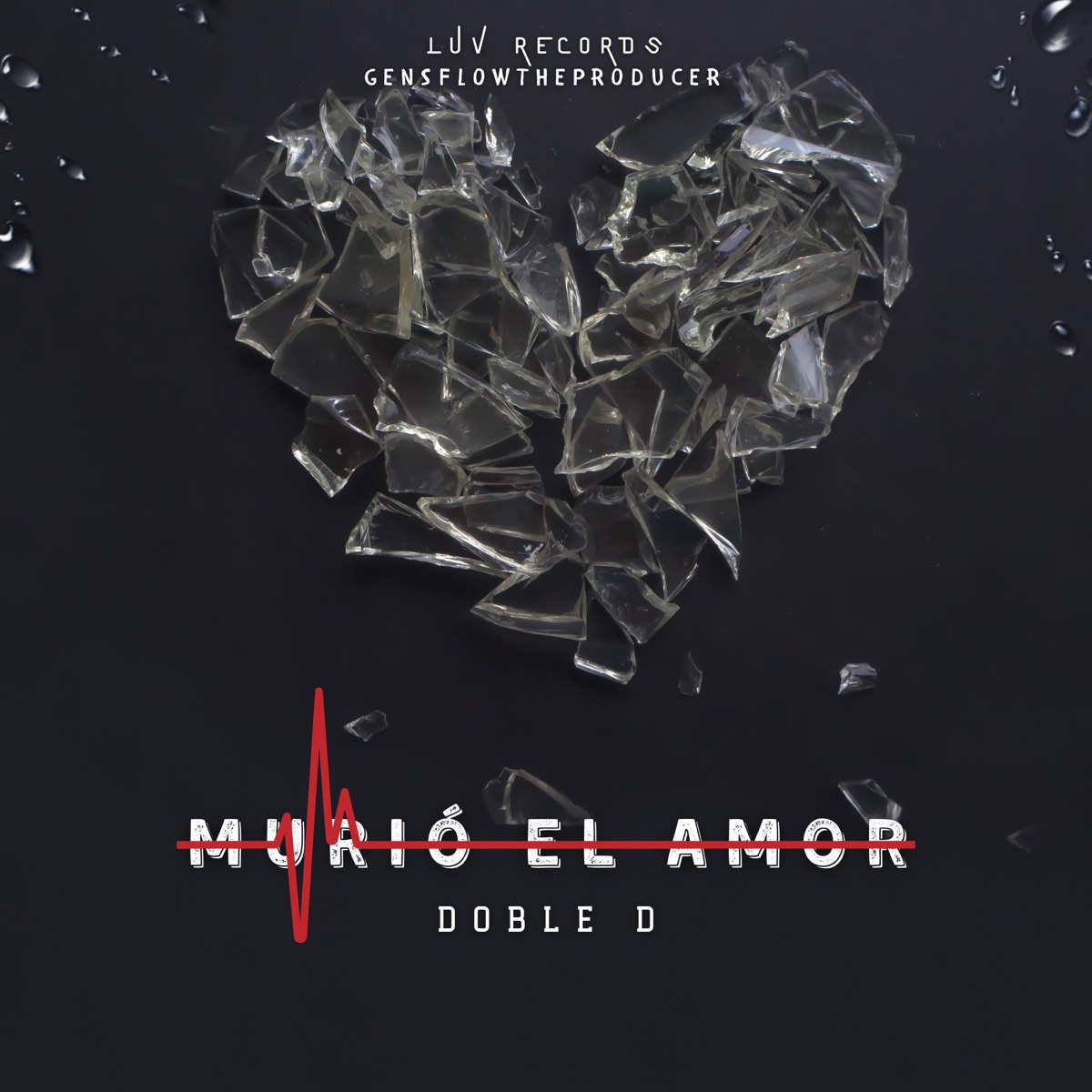 Murió el Amor - Single by Doble D album cover