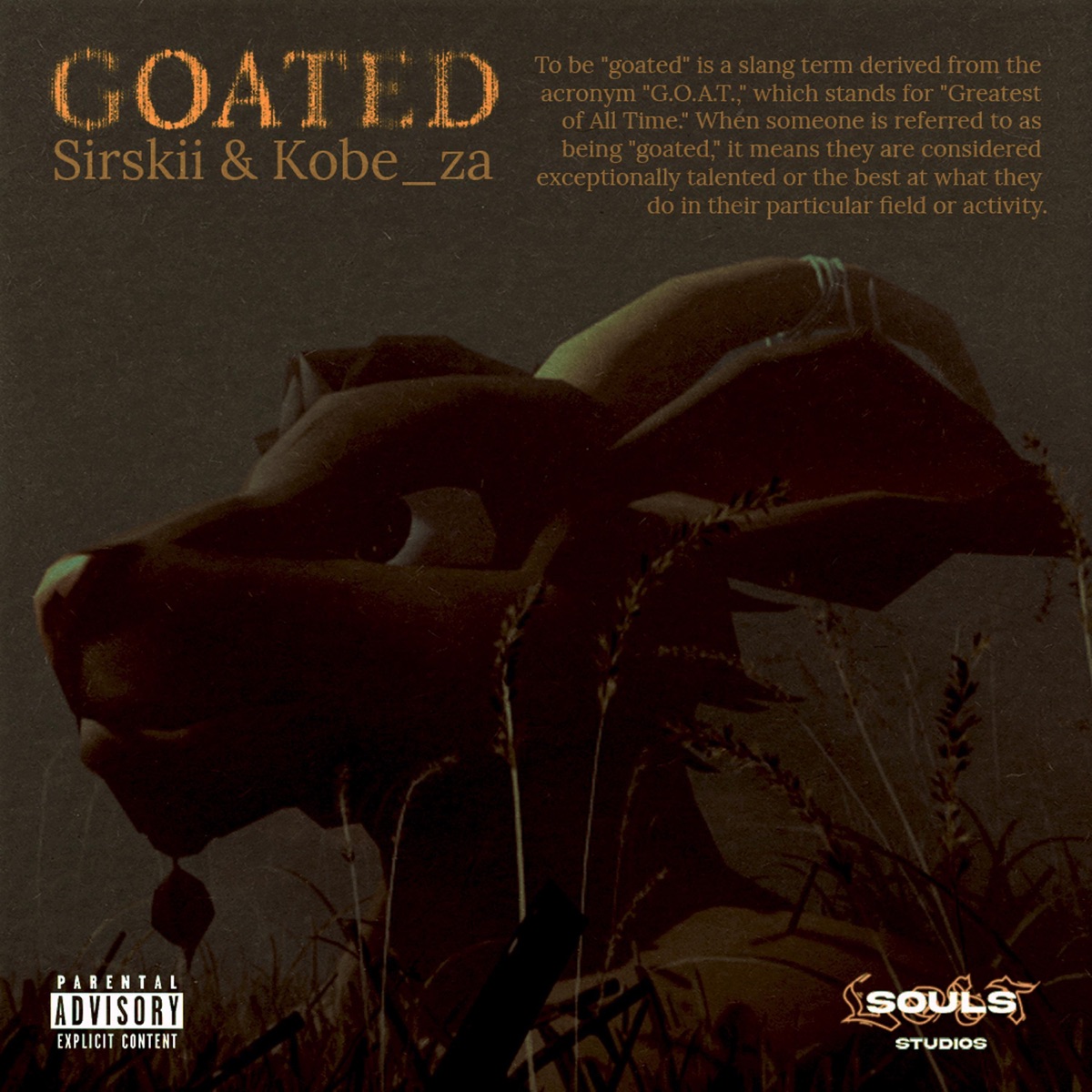 Goated (feat. Kobe_za) - Single by Sirskii album cover