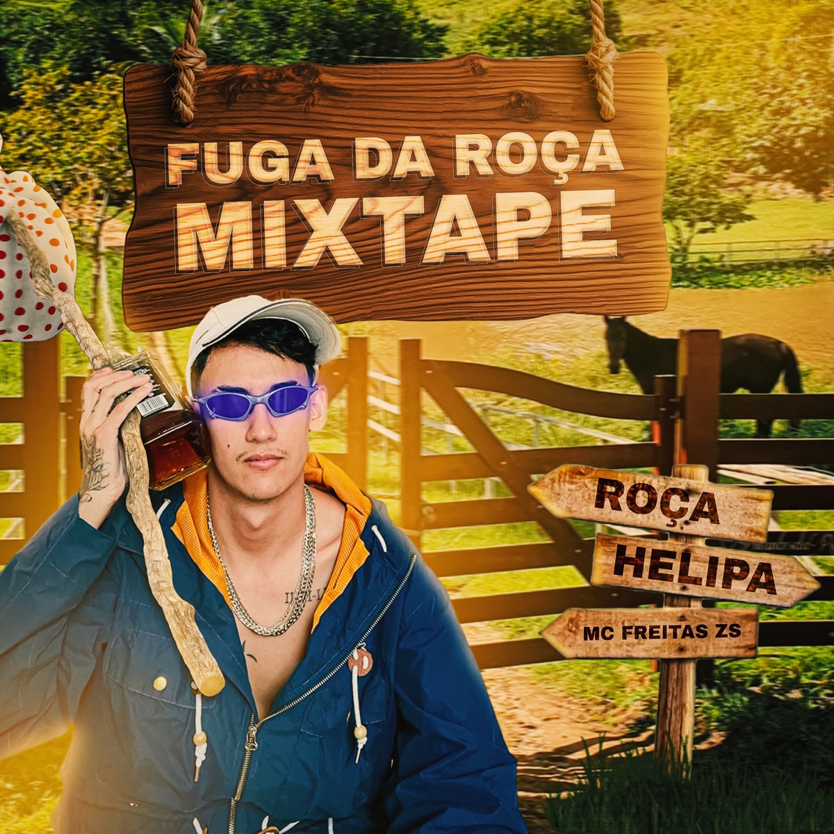 FUGA DA ROÇA MIXTAPE by MC FREITAS ZS album cover