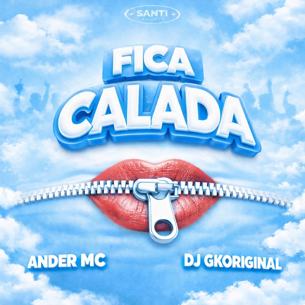 Fica Calada - Single by Dj GKORIGINAL & ANDER MC album cover