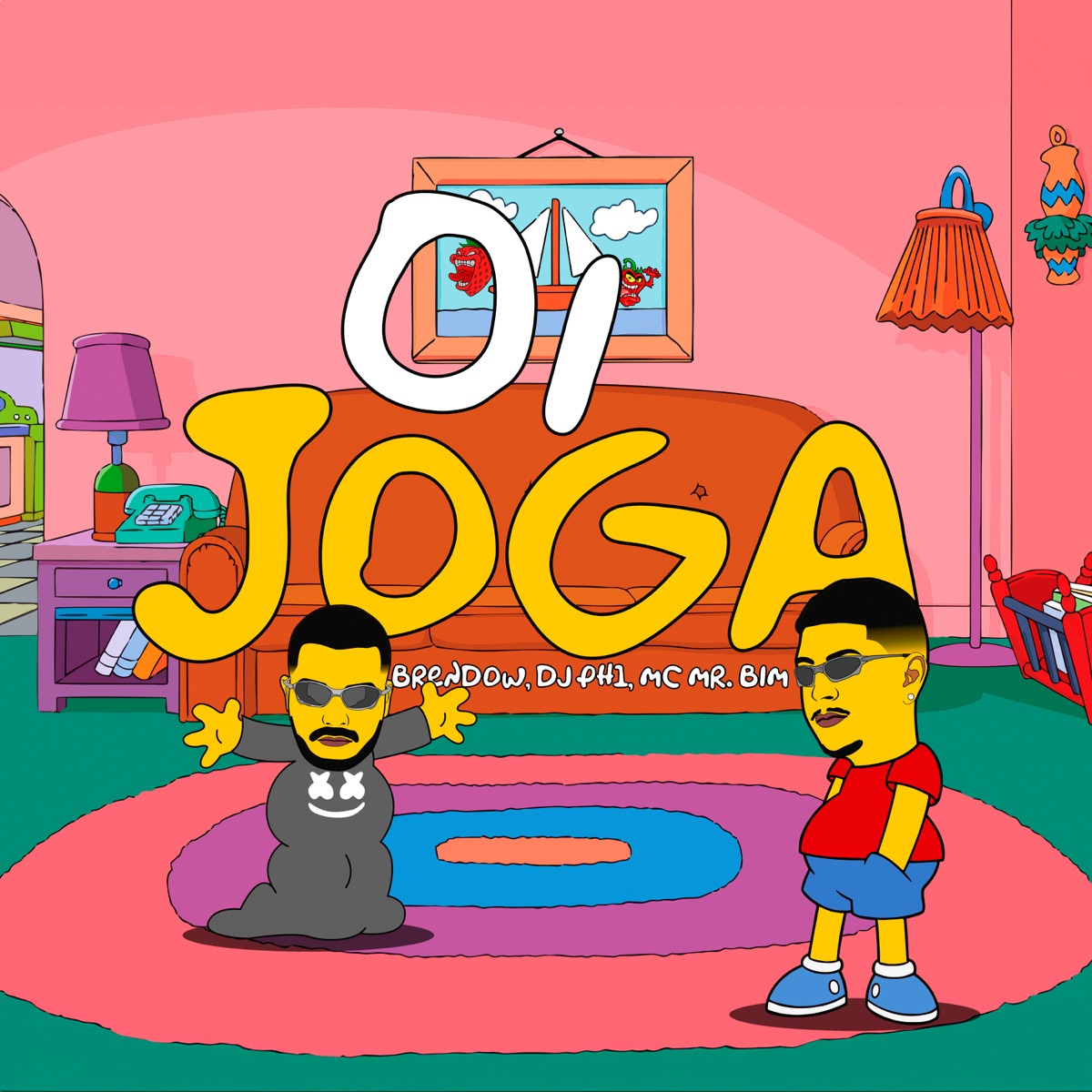 OI JOGA - Single by Brendow, DJ PH1 & Mc Mr. Bim album cover