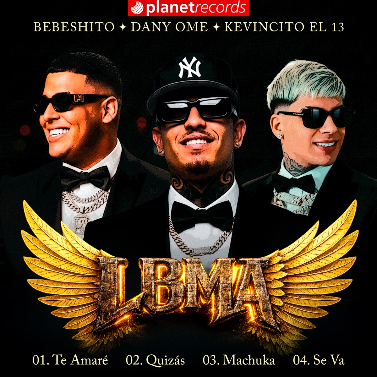Lbma - EP by Bebeshito, Dany Ome & Kevincito El 13 album cover