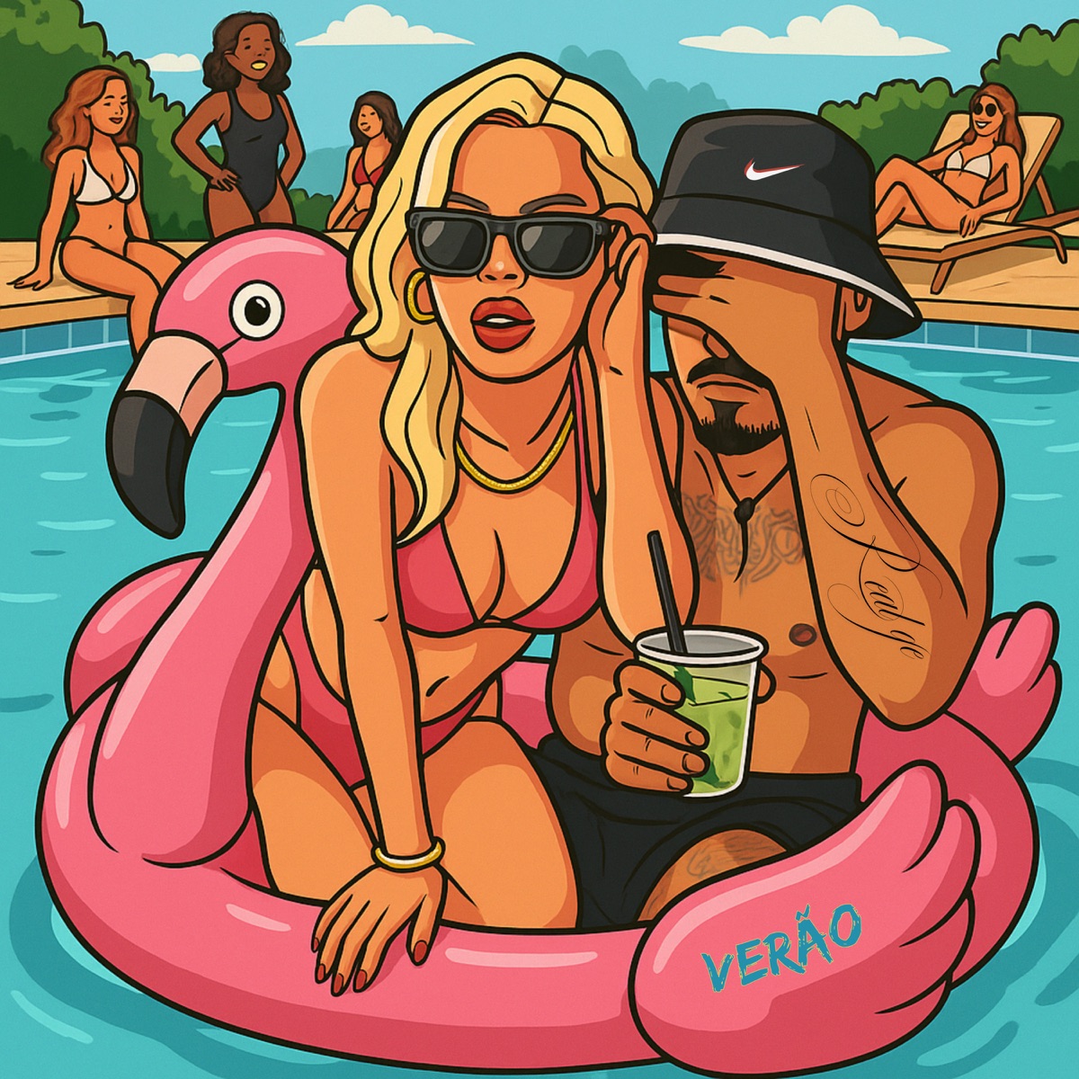 Verão - Single by Real Ge, X4ndão & Keven Castro album cover