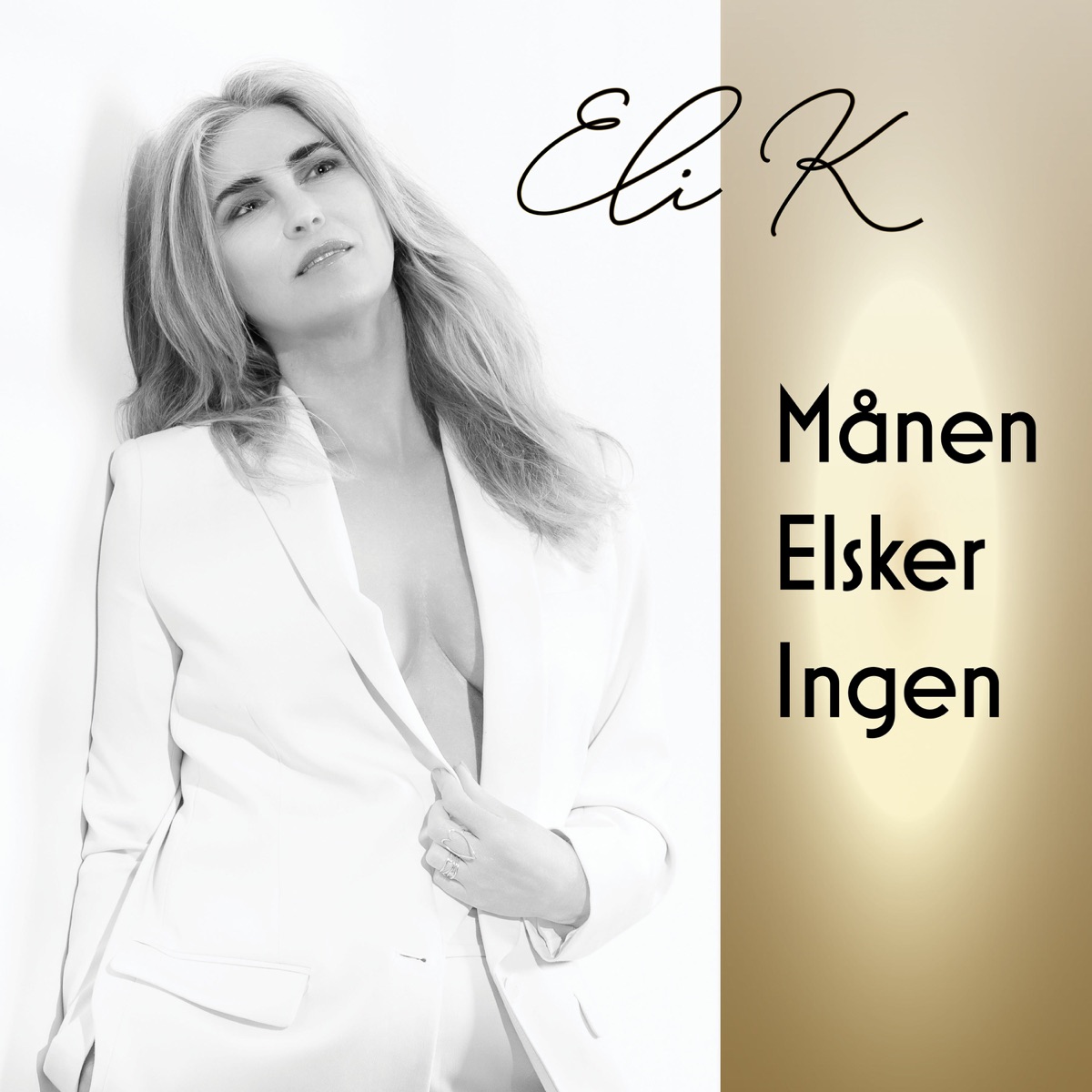 Månen elsker ingen - Single by Eli Kristin Hanssveen album cover