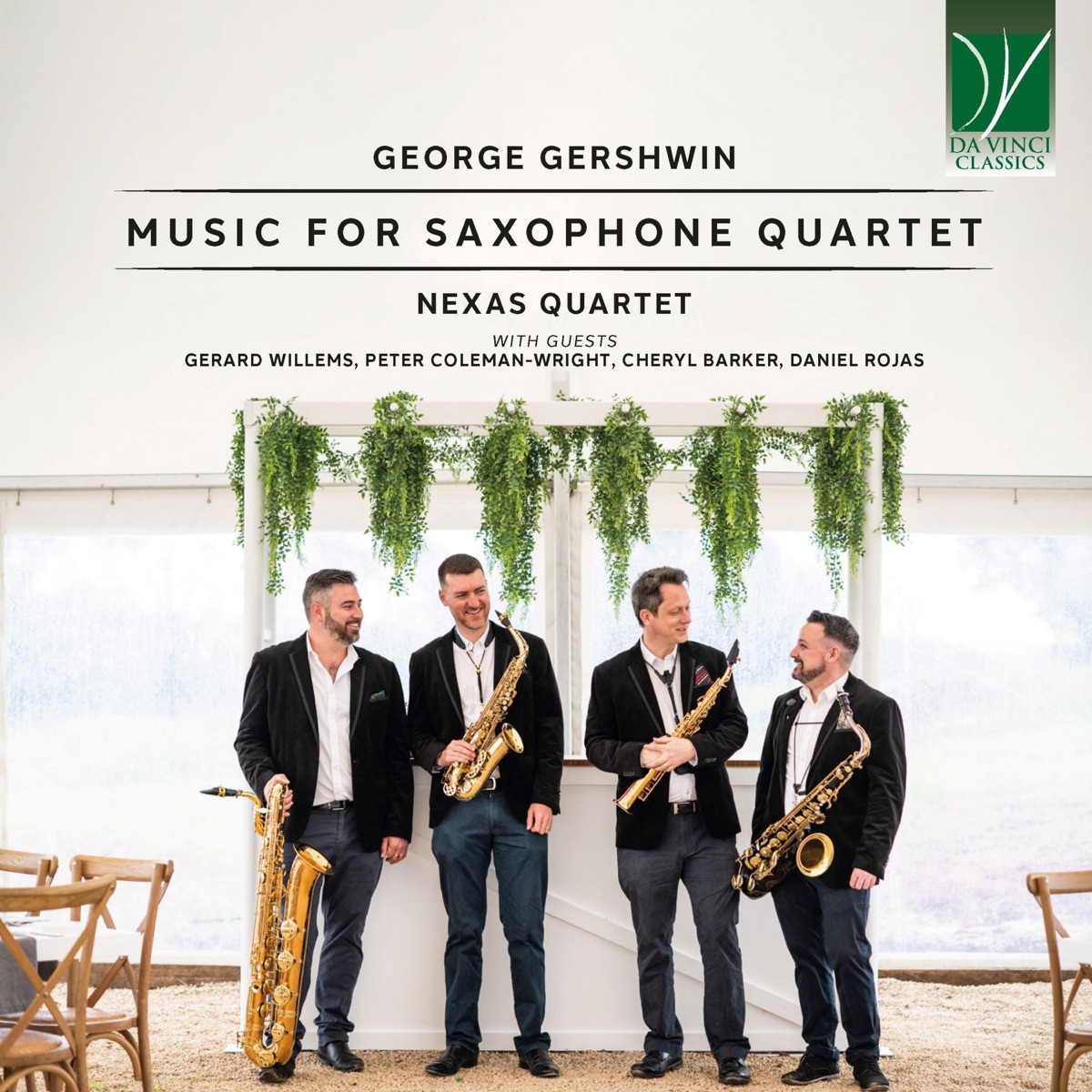 George Gershwin: Music for Saxophone Quartet by Nexas Quartet album cover