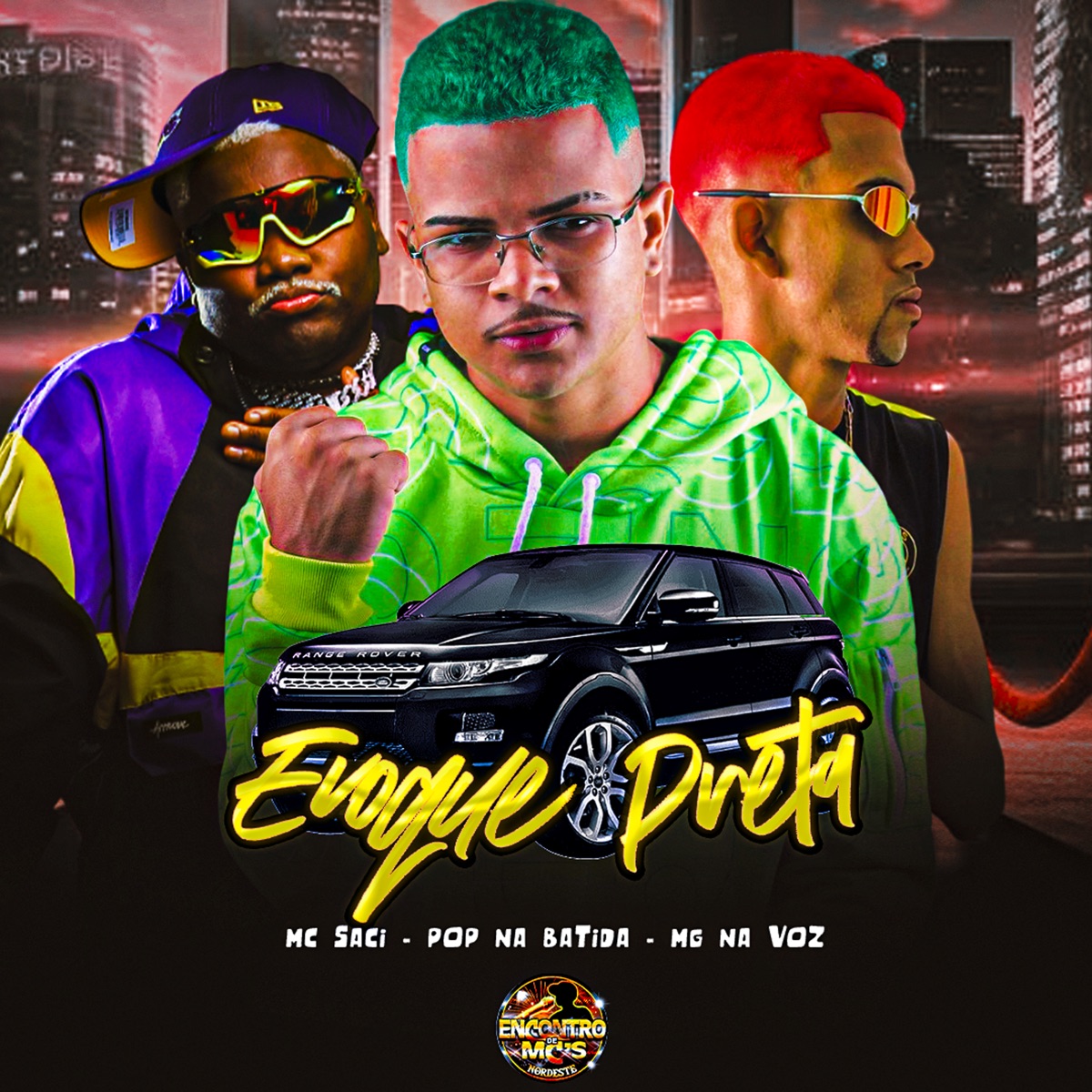 Evoque Preta (feat. MC Saci) - Single by Pop Na Batida & Mg na Voz album cover