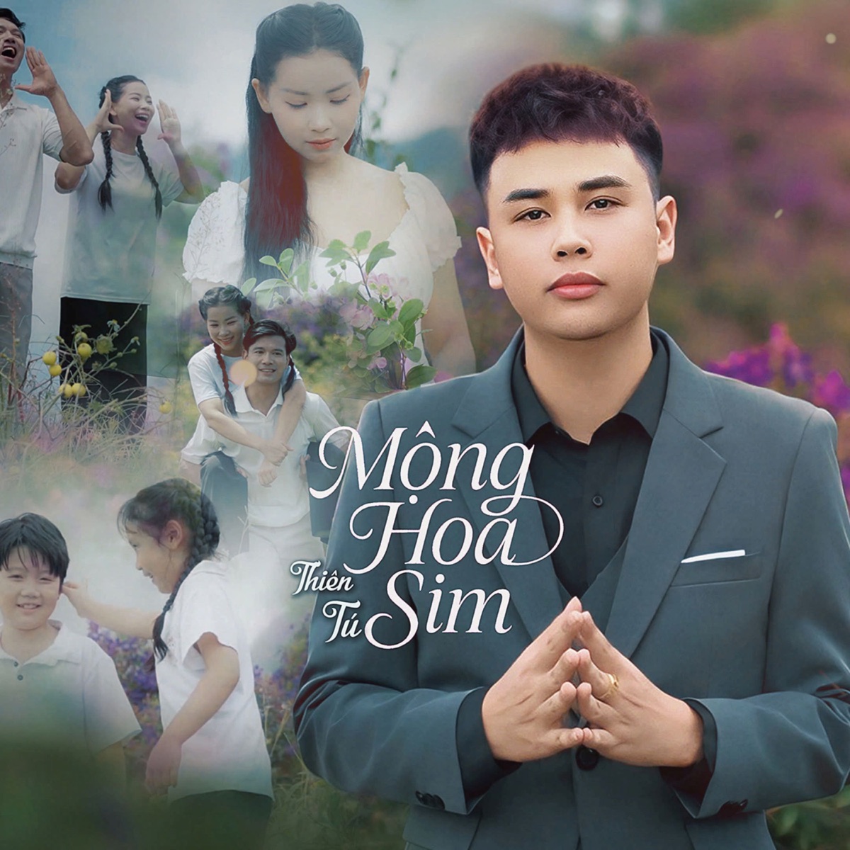 Mộng Hoa Sim (New Version) - Single by Thiên Tú album cover