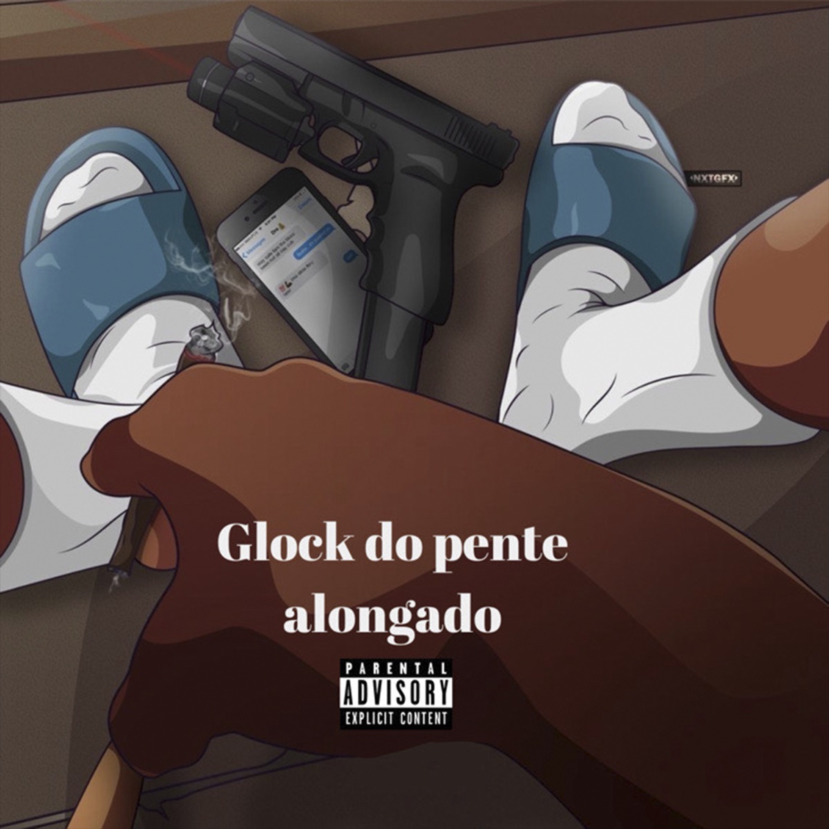 Glock do Pente alongado - Single by DJ Wkilla & negrin album cover