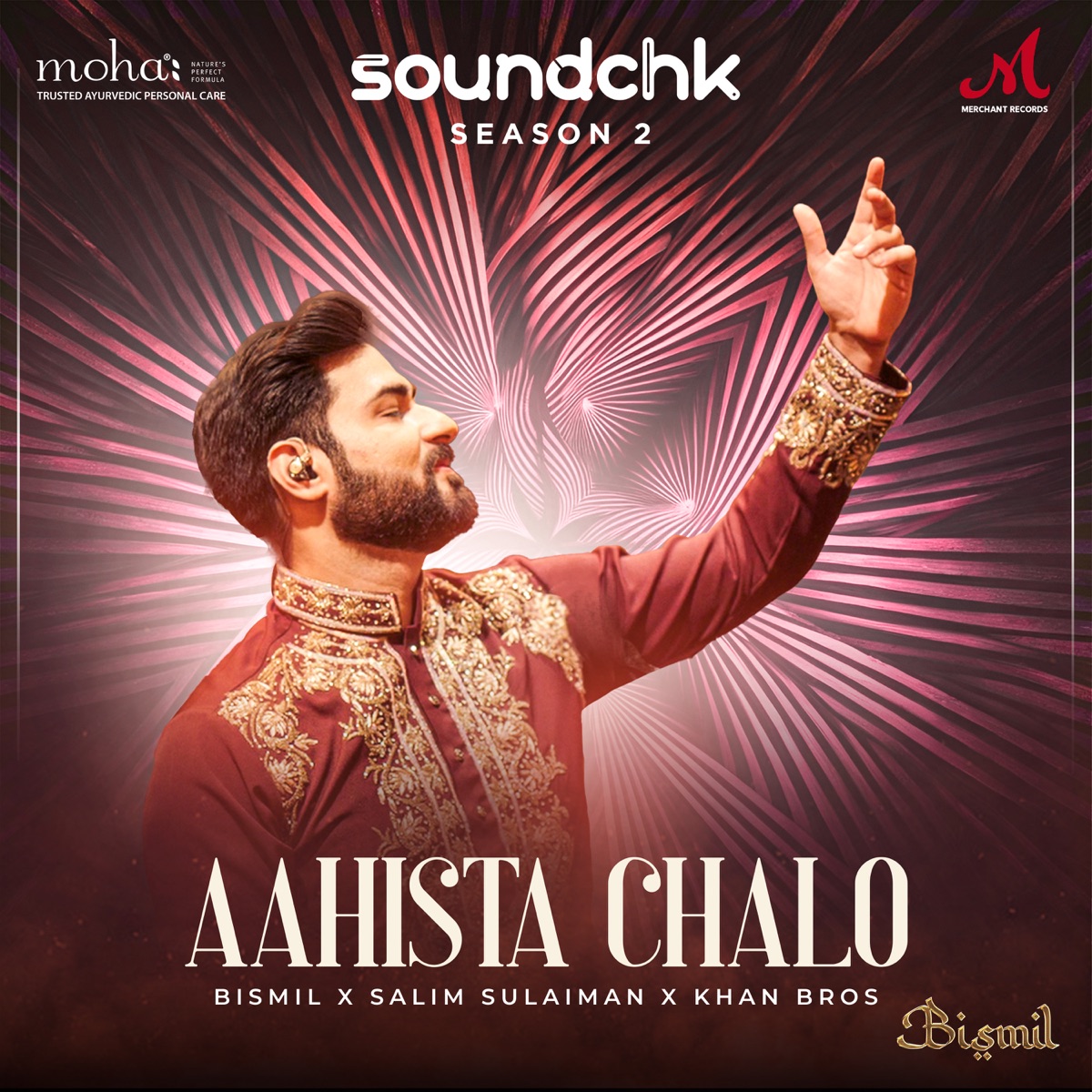 Aahista Chalo - Single by Khan Bros, Bismil & Salim-Sulaiman album cover