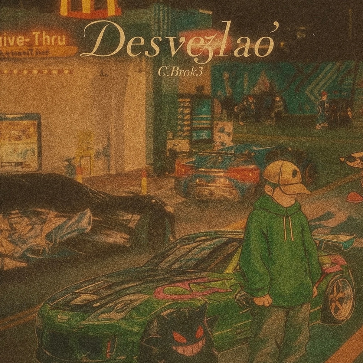 Desvela'o - Single by C BROK3 album cover
