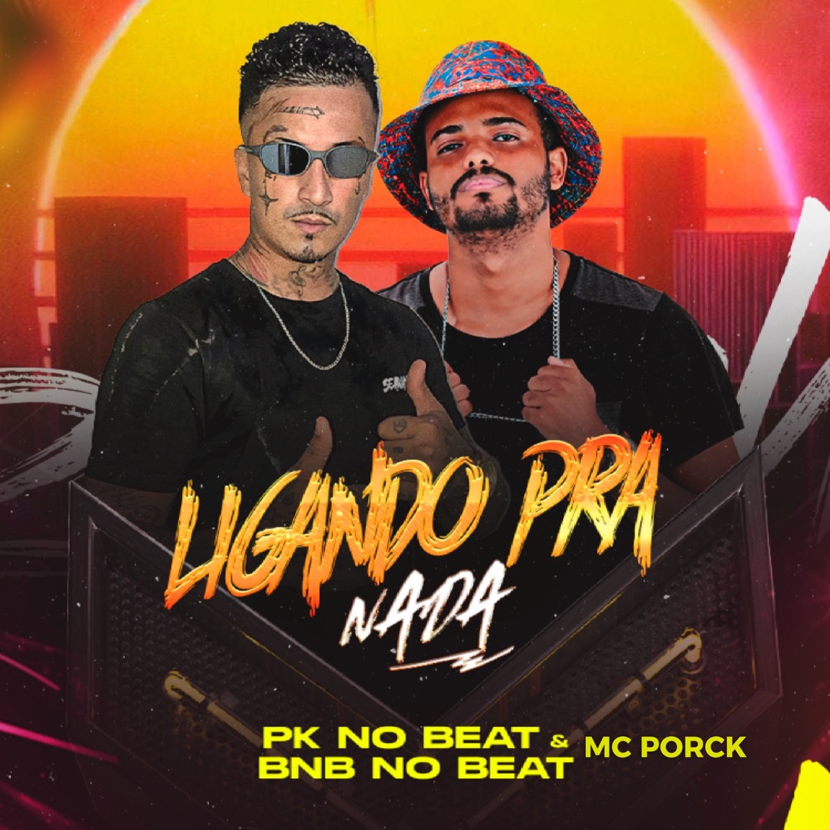 Ligando pra Nada - Single by Pk No Beat, Mc Porck & BNB No Beat album cover