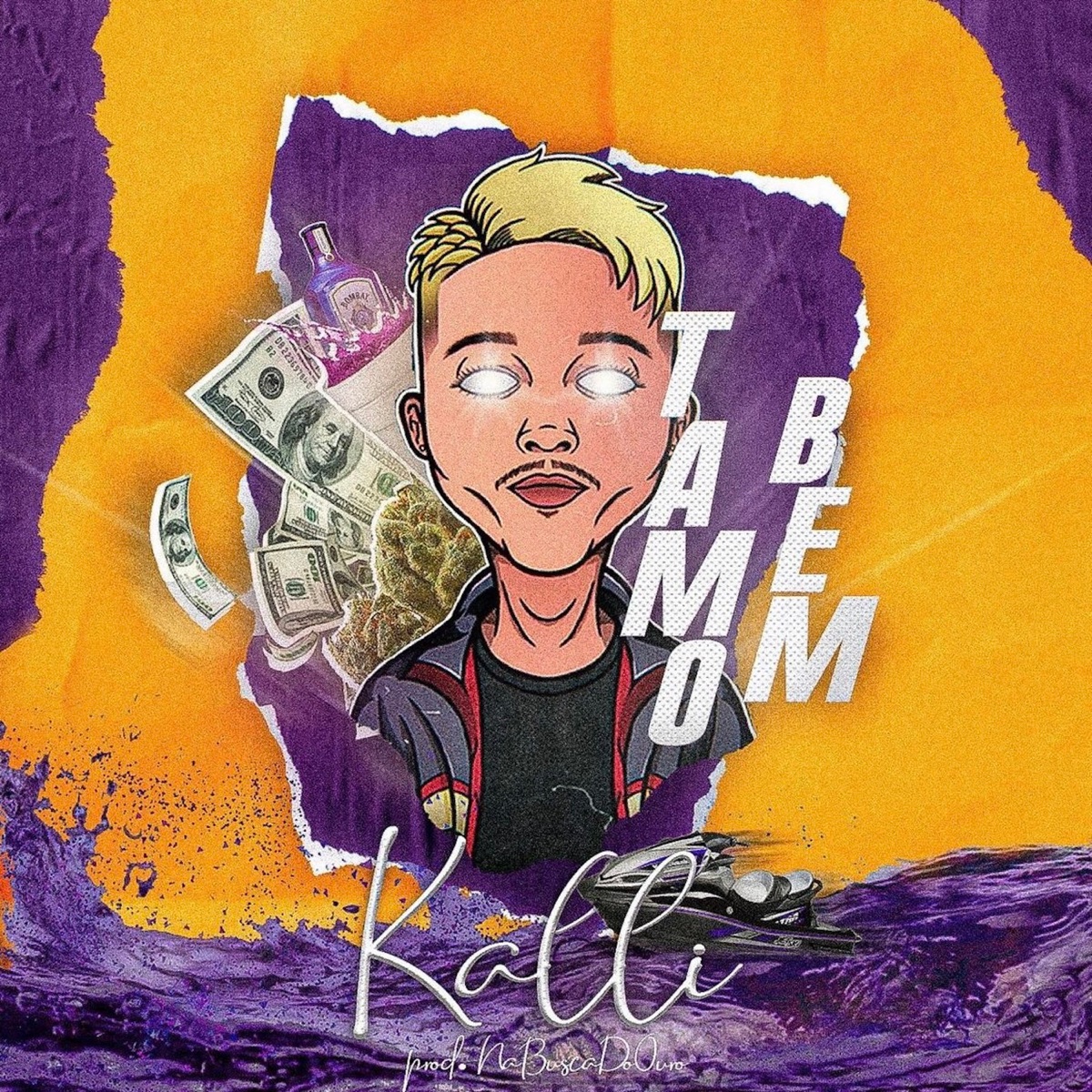 Tamo Bem - Single by Kalli & NaBuscaDoOuro album cover