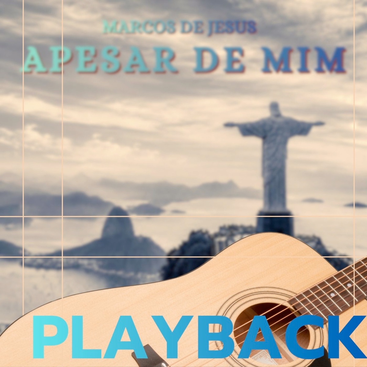 Apesar de mim playback - Single by Marcos De Jesus album cover