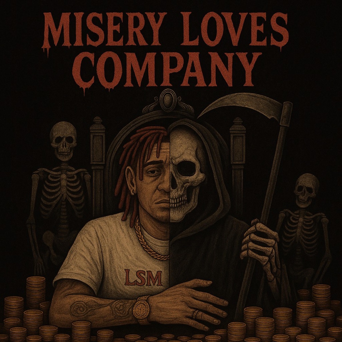 Misery Loves Company EP by LSM Melly album cover