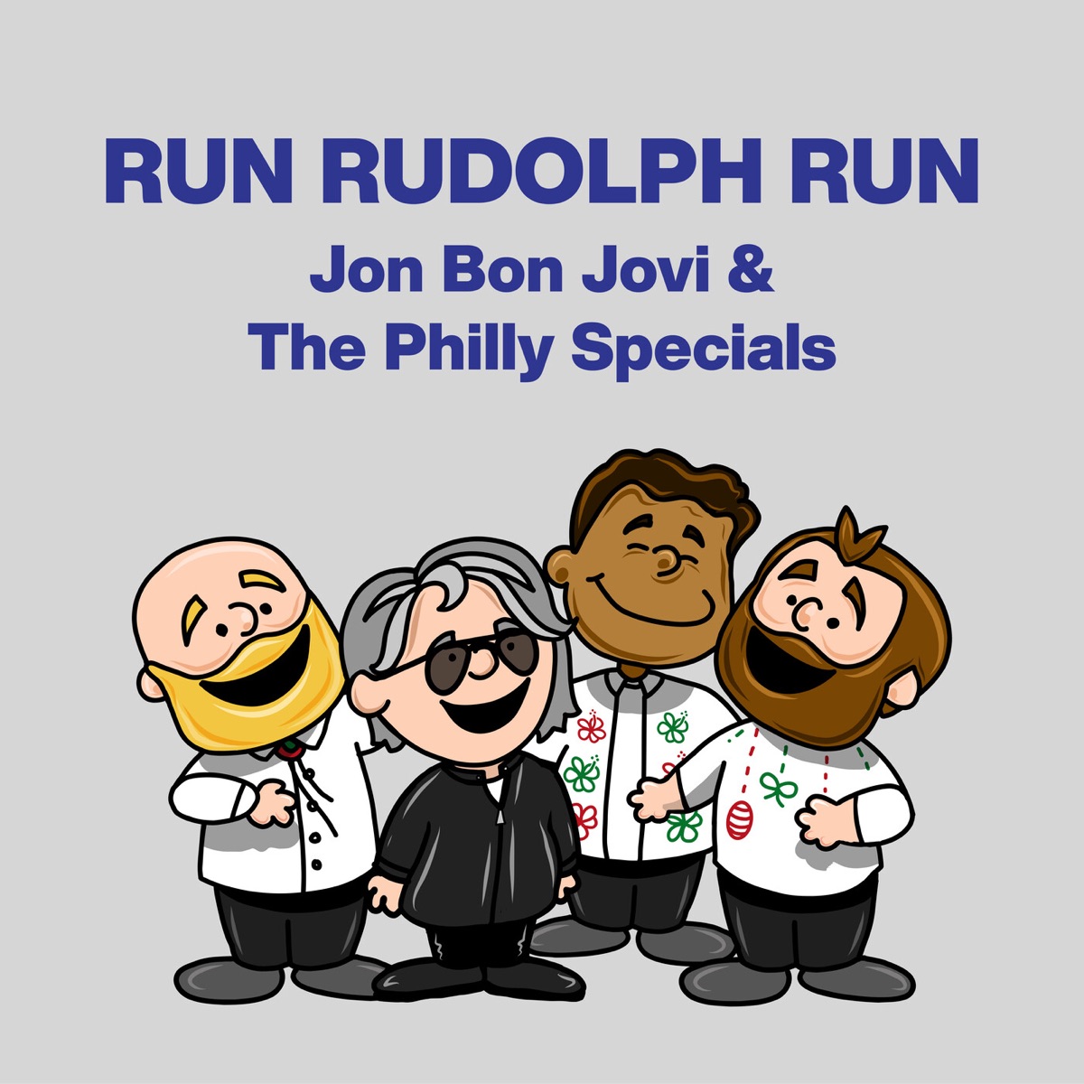 Run Rudolph Run (feat. Bon Jovi) - Single by The Philly Specials album cover