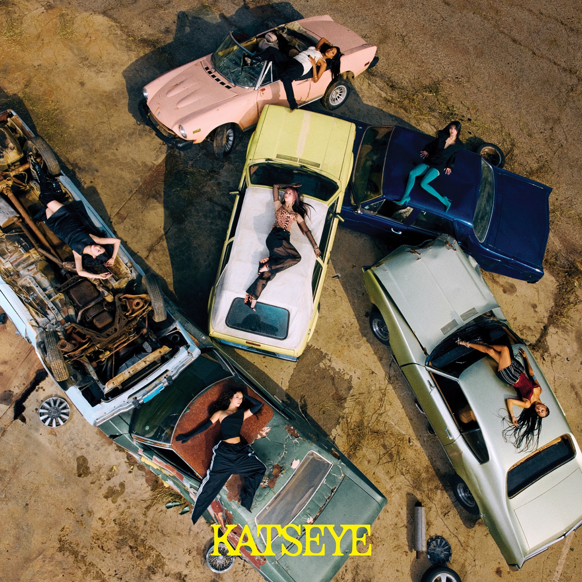 BEAUTIFUL CHAOS - EP by KATSEYE album cover