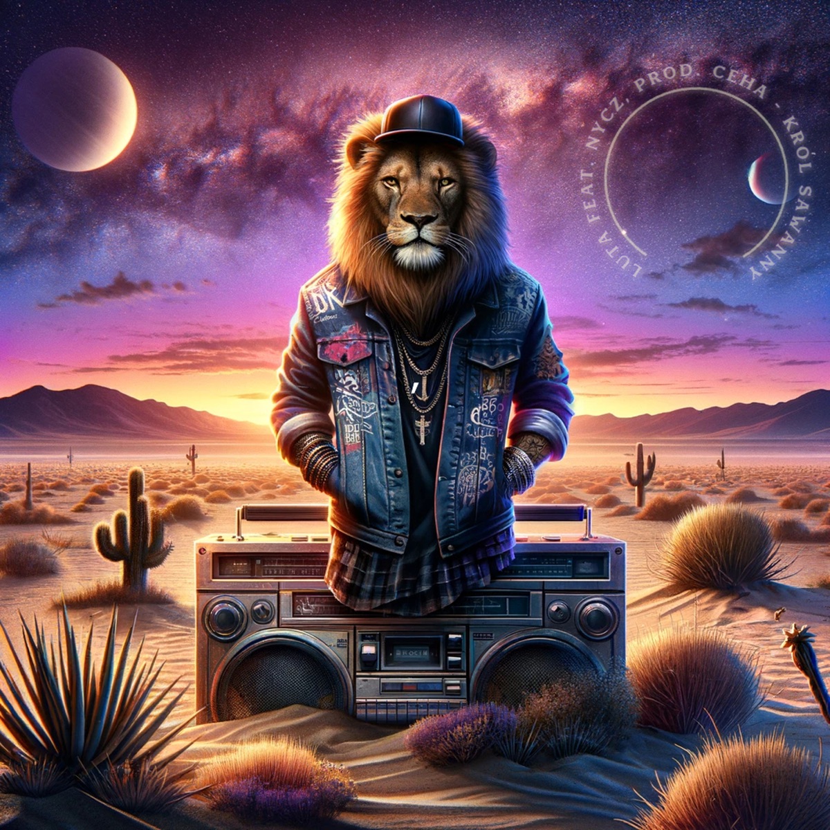 Król Sawanny (feat. Nycz) - Single by Ceha & Luta album cover