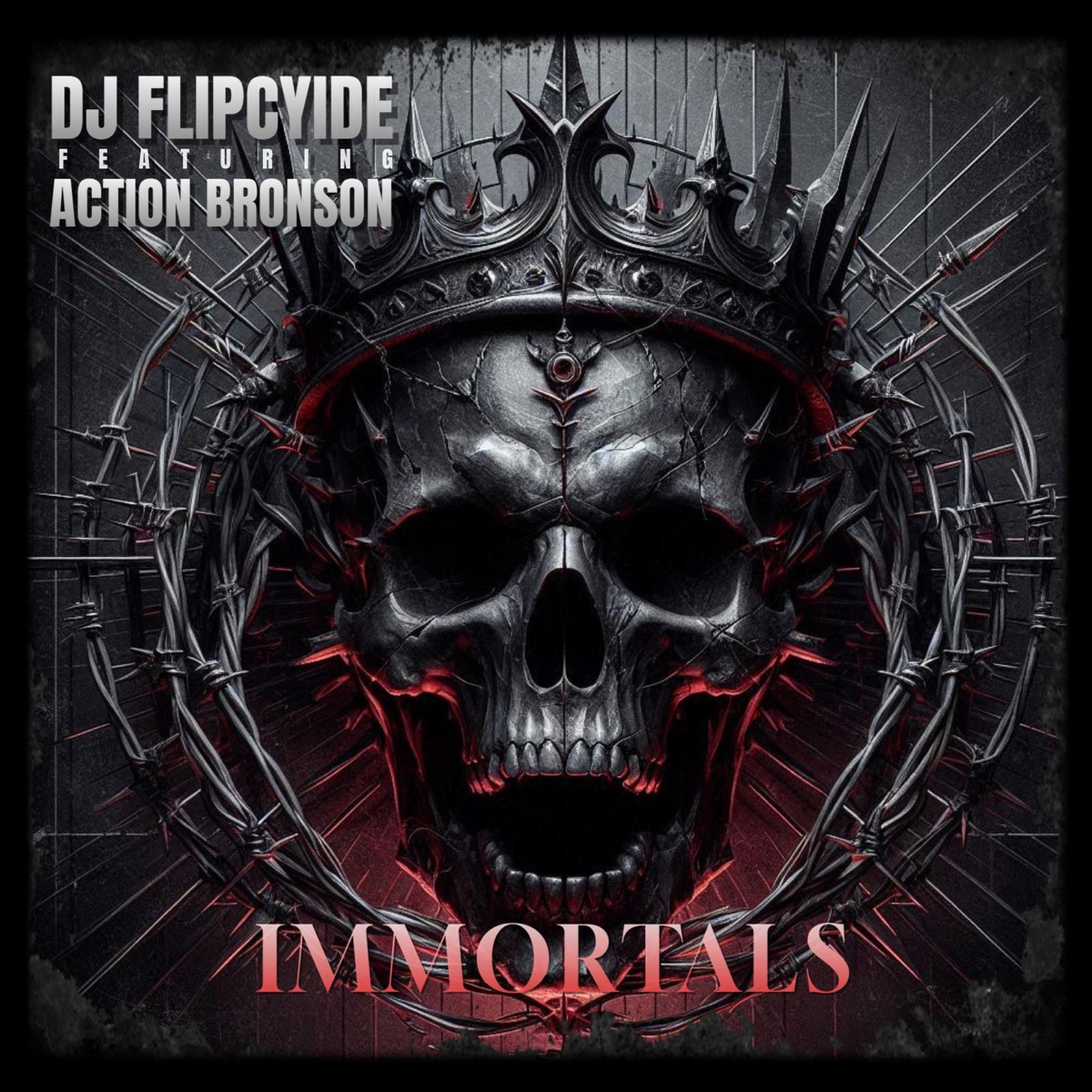 Immortals (feat. Action Bronson) - Single by DJ Flipcyide album cover