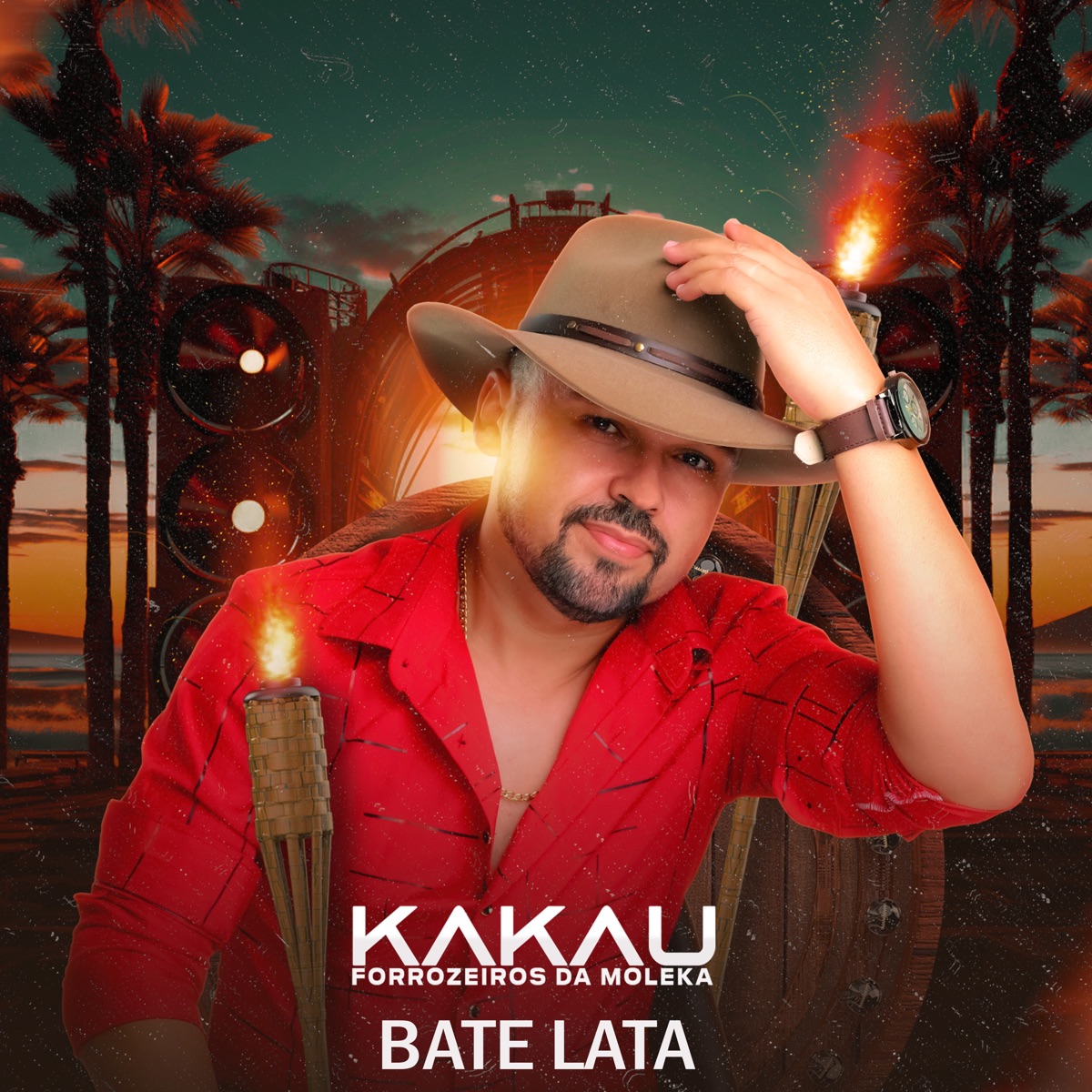 Bate Lata (feat. Ratinho Forró a 1000) - Single by Kakau Forrozeiros da Moleka album cover
