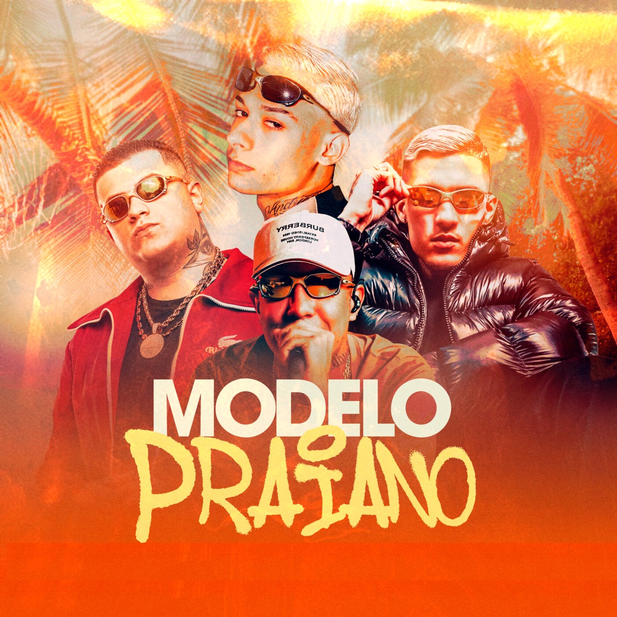 Modelo Praiano (feat. Mc Don Juan & MC Kadinho) - Single by LTnoBeat & Mc Leo da Baixada album cover