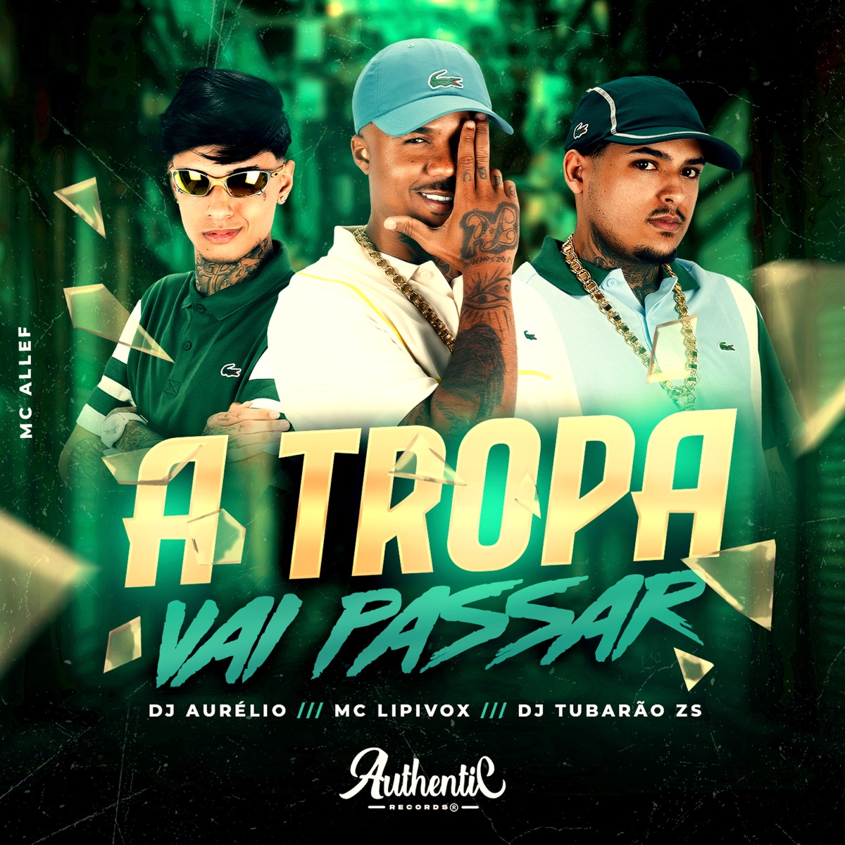 A Tropa Vai Passar (feat. MC ALLEF) - Single by MC Lipivox, DJ Tubarão ZS & Dj Aurélio album cover