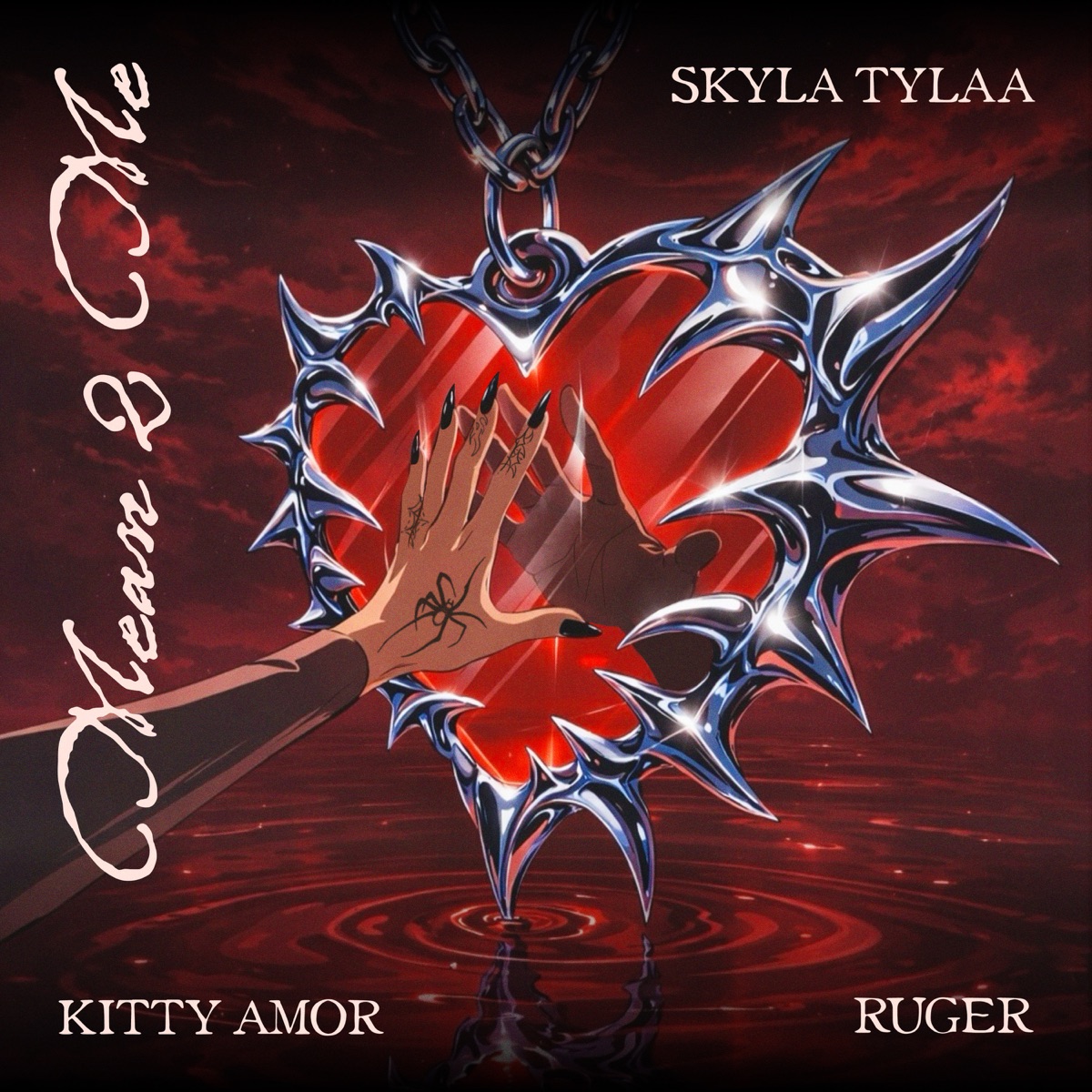 Mean 2 Me - Single by Skyla Tylaa, Kitty Amor & Ruger album cover