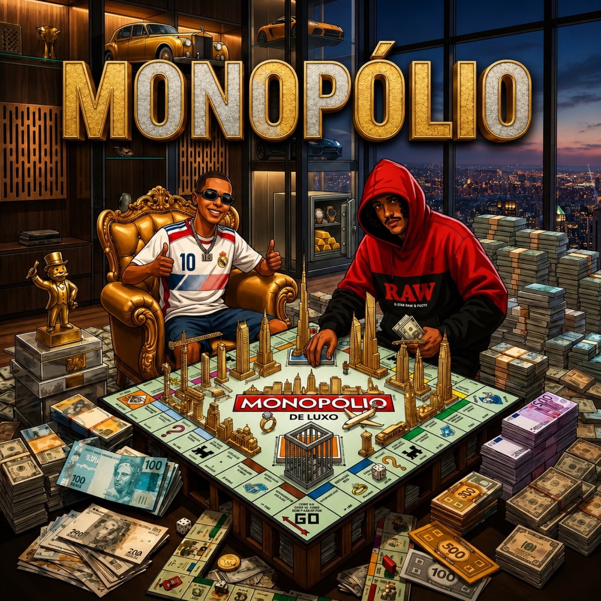 MONOPÓLIO (feat. DEGE) - Single by Veriato_Ofc album cover