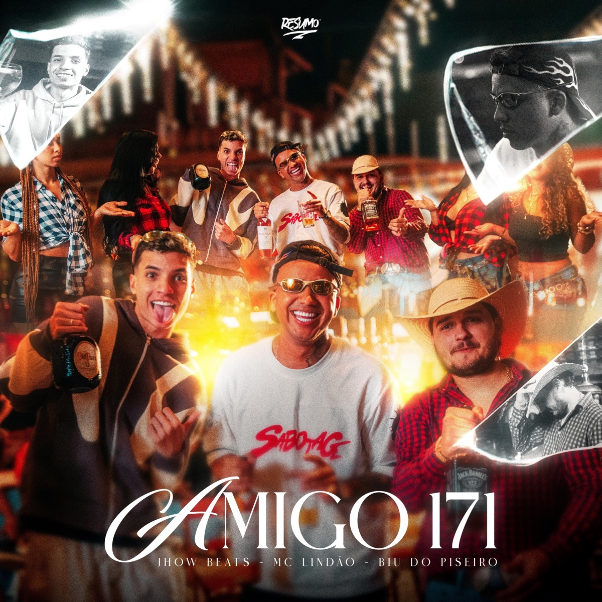 Amigo 171 - Single by DJ JHOW BEATS, Lindão & Biu do Piseiro album cover