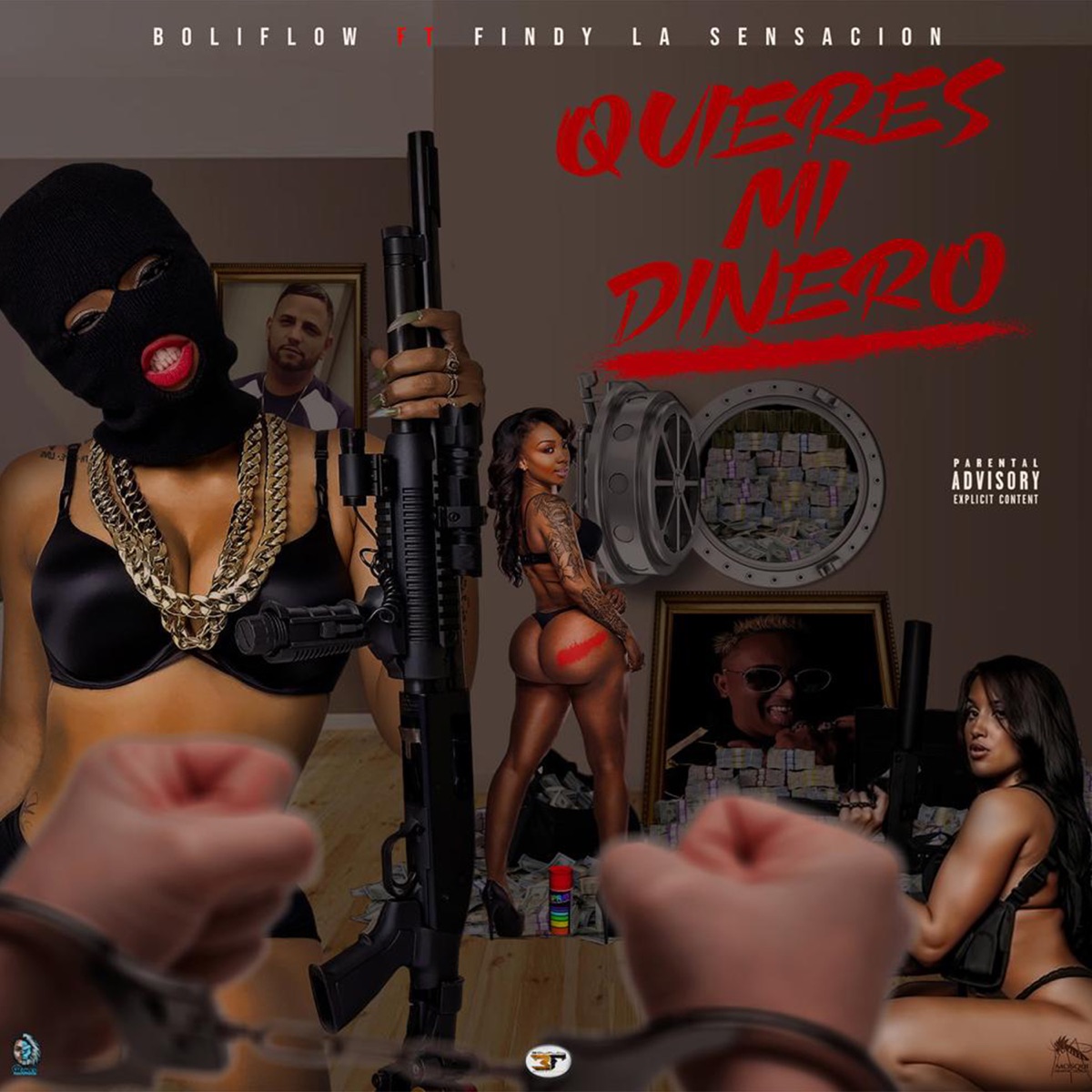 Quieres Mi Dinero (feat. Findy La Sensacion) - Single by Boliflow album cover