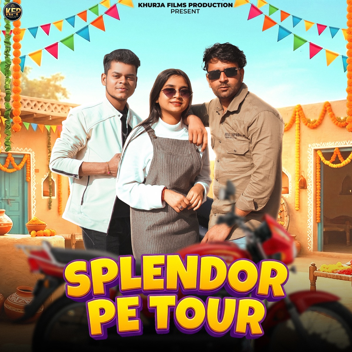 Splendor Pe Tour - Single by Arun Bhati, Jaiveer Thakur & Pintu Saini album cover