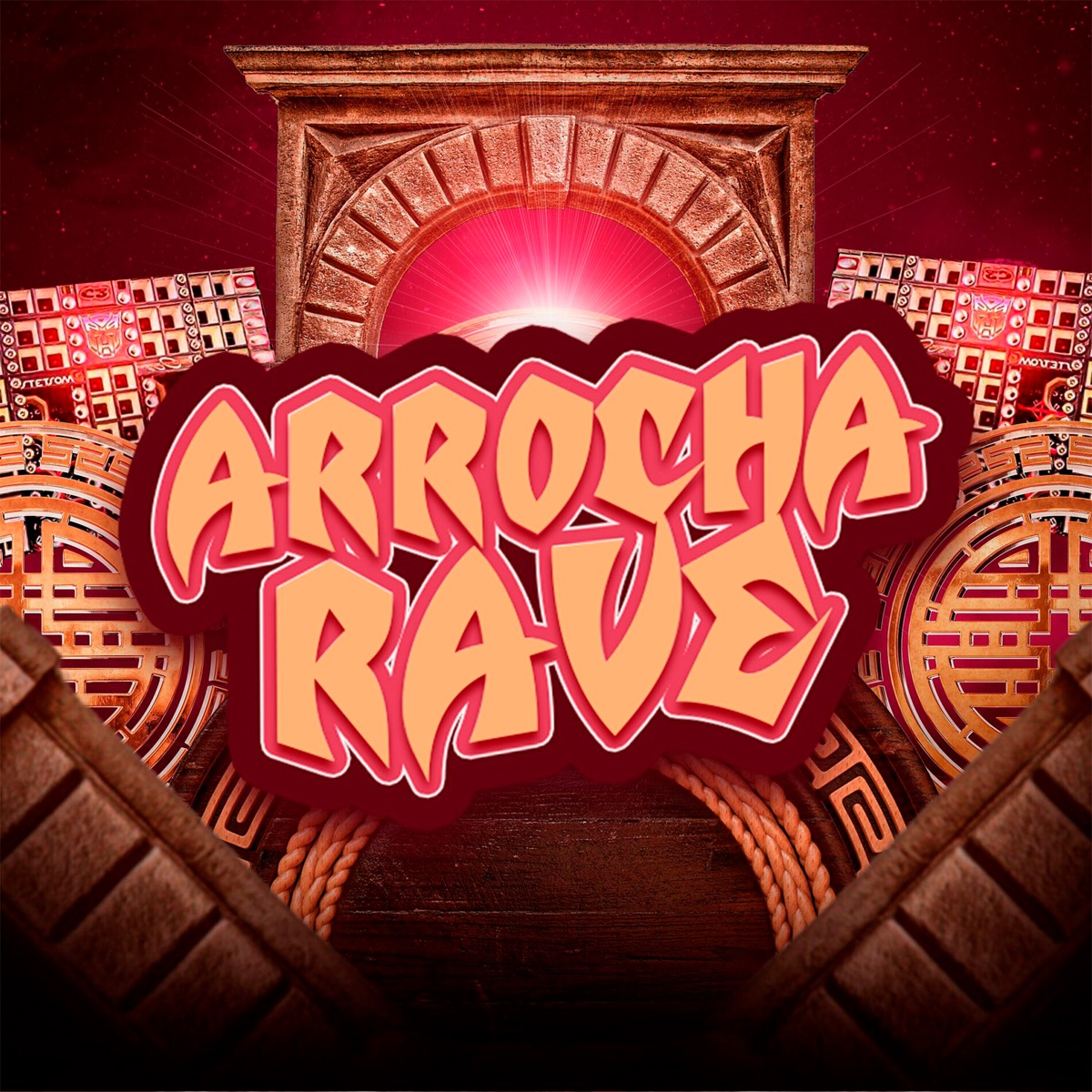 100 Mídia (Arrocha Rave) - Single by ARROCHA RAVE, Mc Rose da Treta, MC Novinho da Praça, Eduxrdo.7, KOODAz, É O CAVERINHA & gkbeats album cover