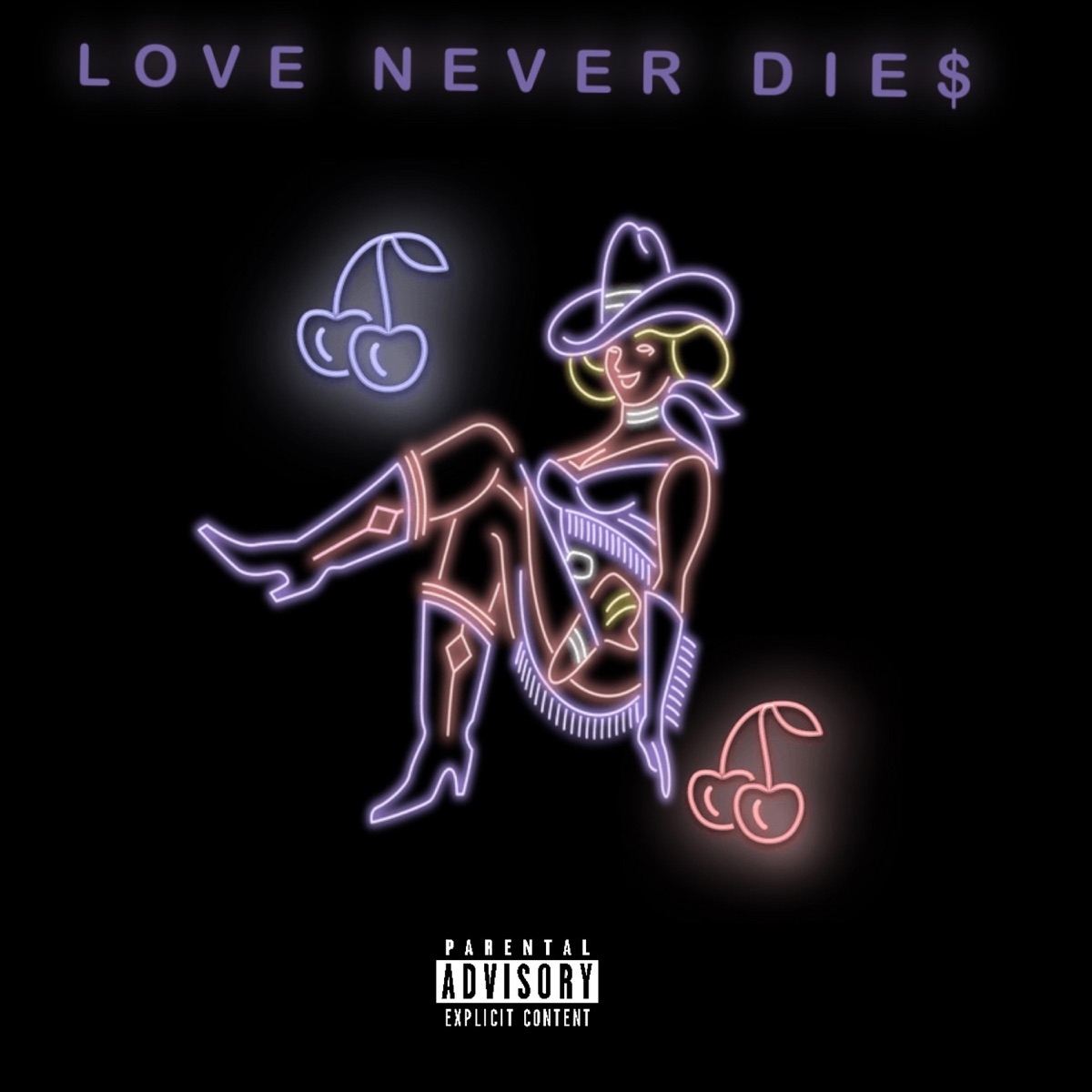 LOV3 N3V3R DI3$ (feat. 900 Mazi) - Single by Chachi Da Goat album cover