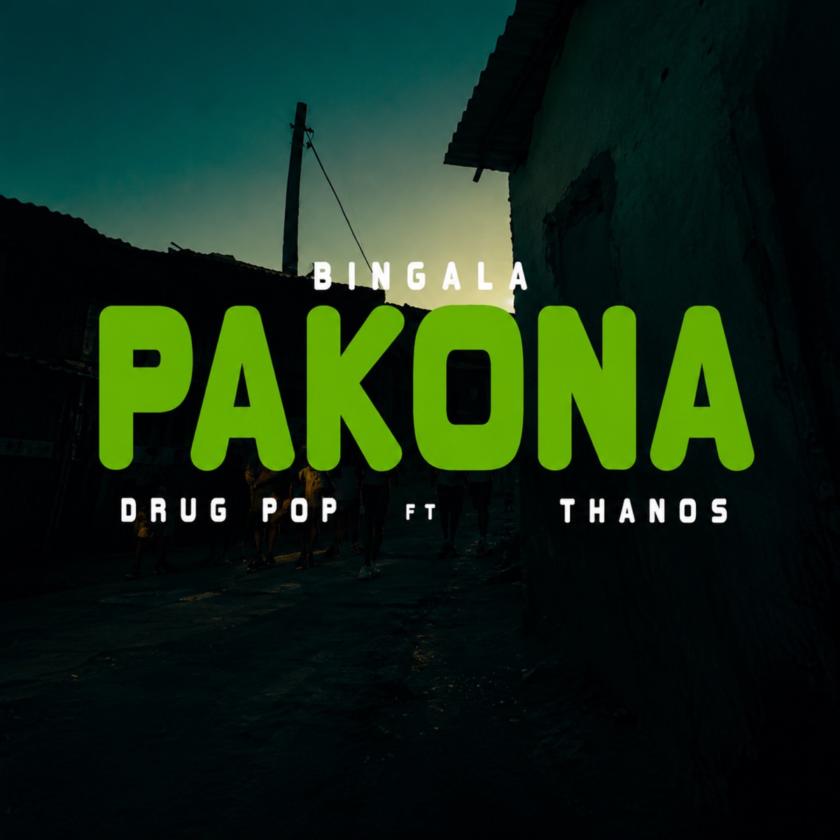 Pakona (feat. Thanos) - Single by Bingala & Drug Pop album cover
