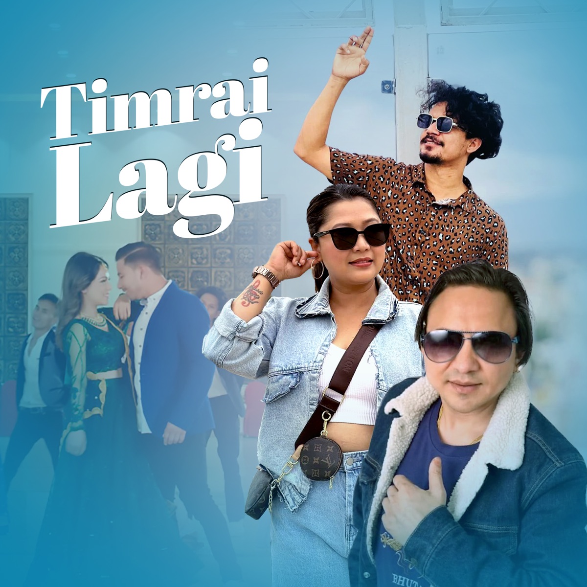 Timrai Lagi - Single by Narayan Rasaily, Milan Newar & Ravi Oad album cover