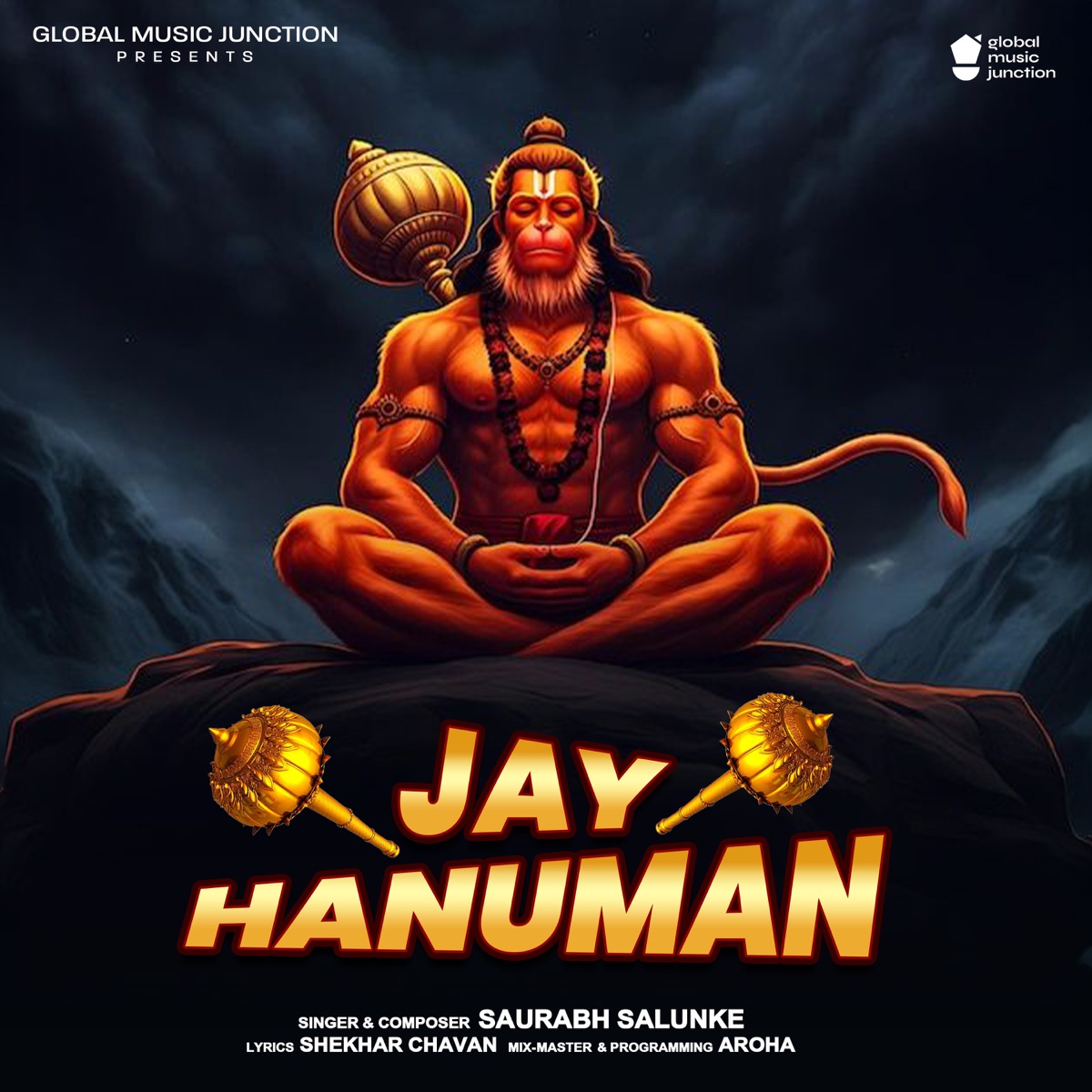Jay Hanuman - Single by Saurabh Salunke album cover