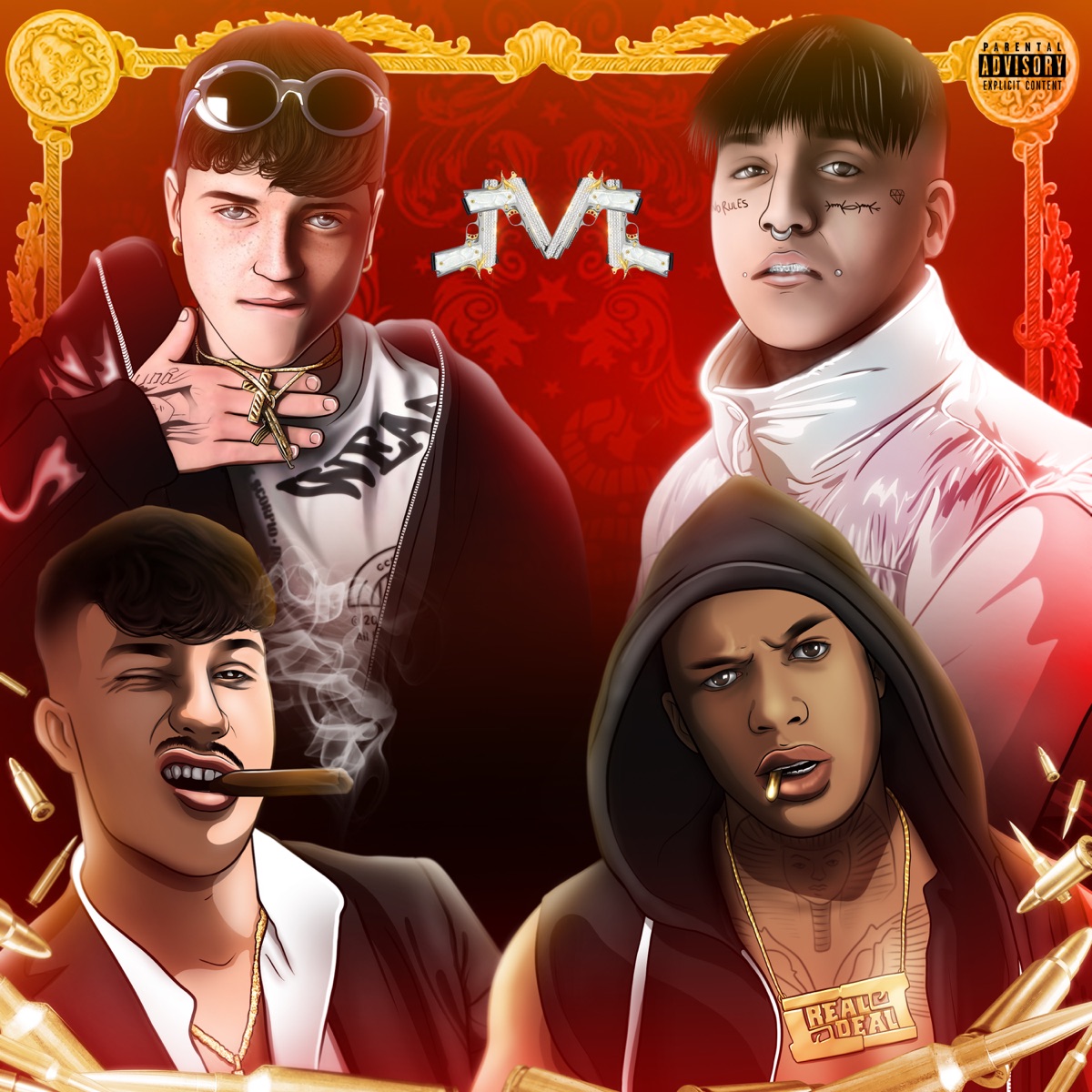 MOBSTER (feat. Taxi B & Sapobully) - Single by Ion & Sayanbull album cover