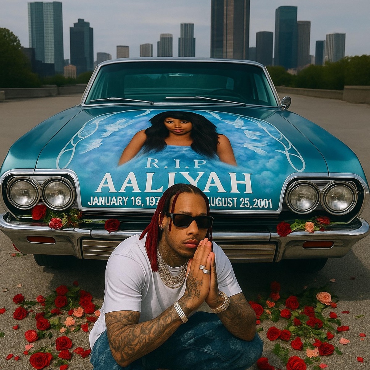 Aaliyah - Single by LSM Melly album cover