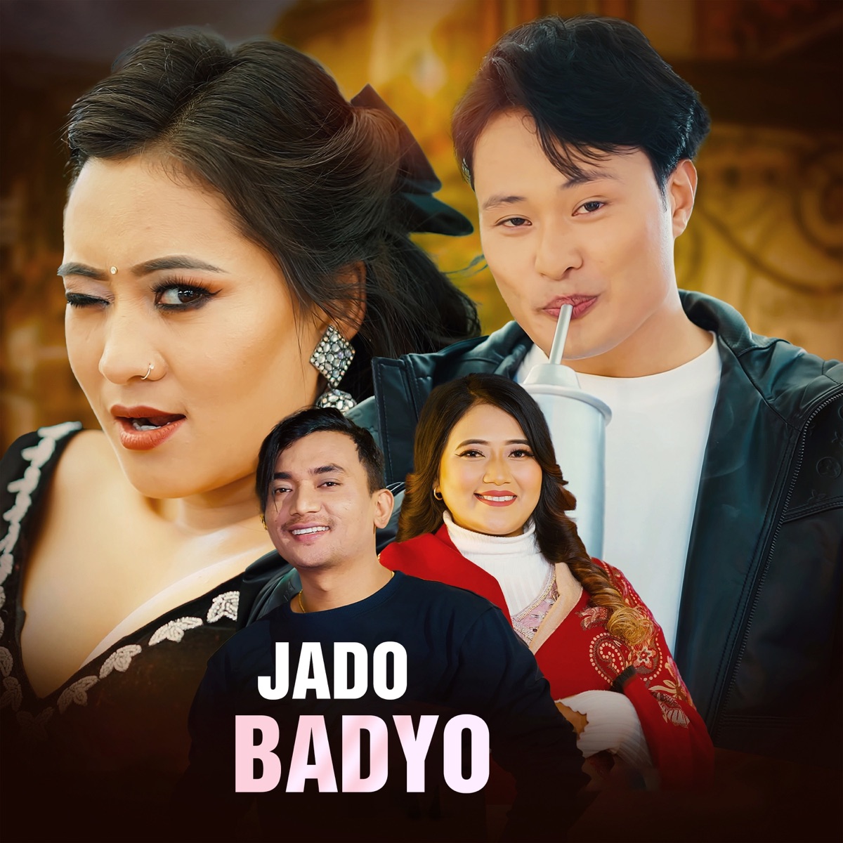 Jado Badyo - Single by Sanubabu Ghising album cover