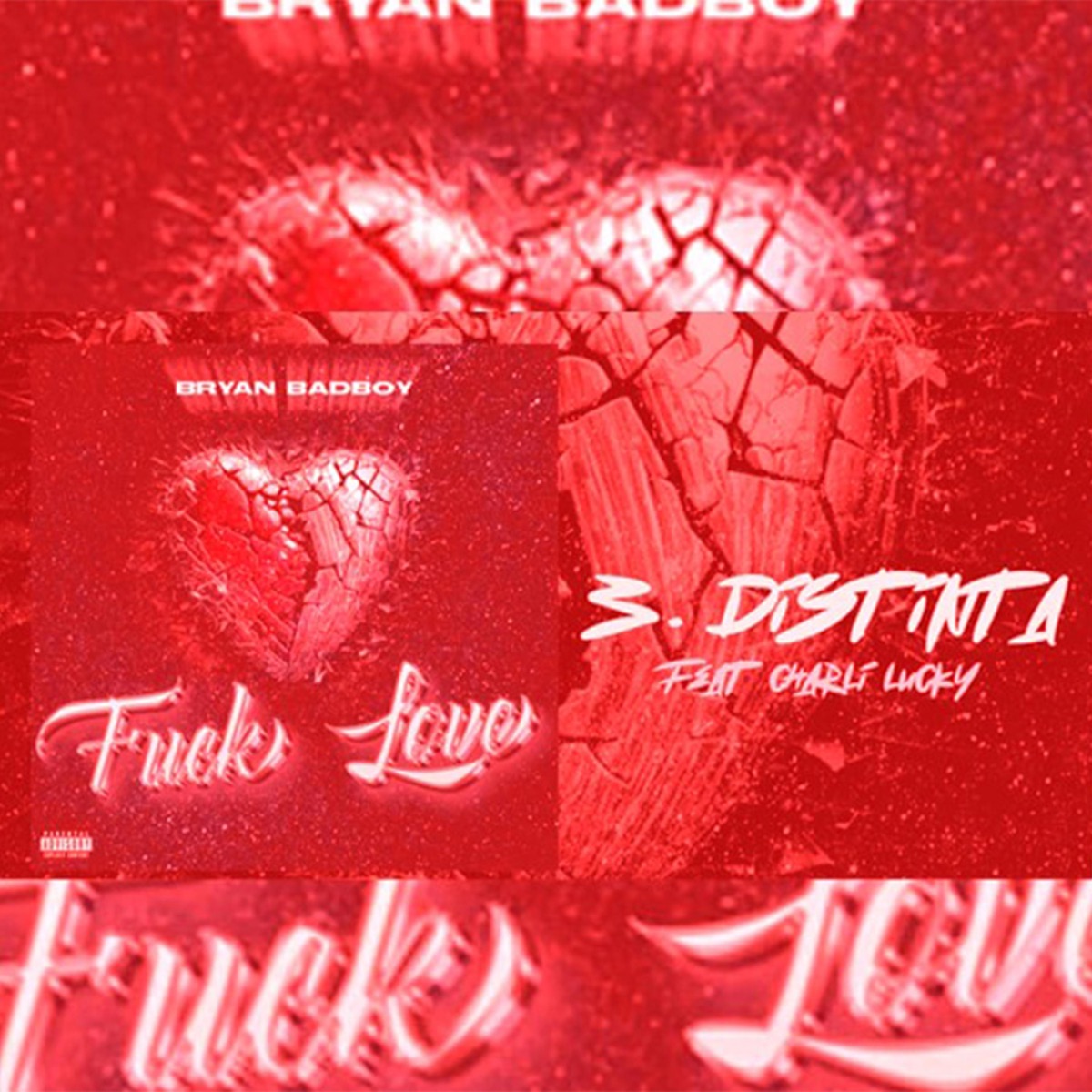 Distinta (feat. Charli Luky) - Single by Bryanbadboy album cover