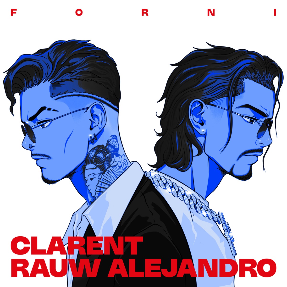 Forni - Single by Los Ballers, Clarent & Rauw Alejandro album cover