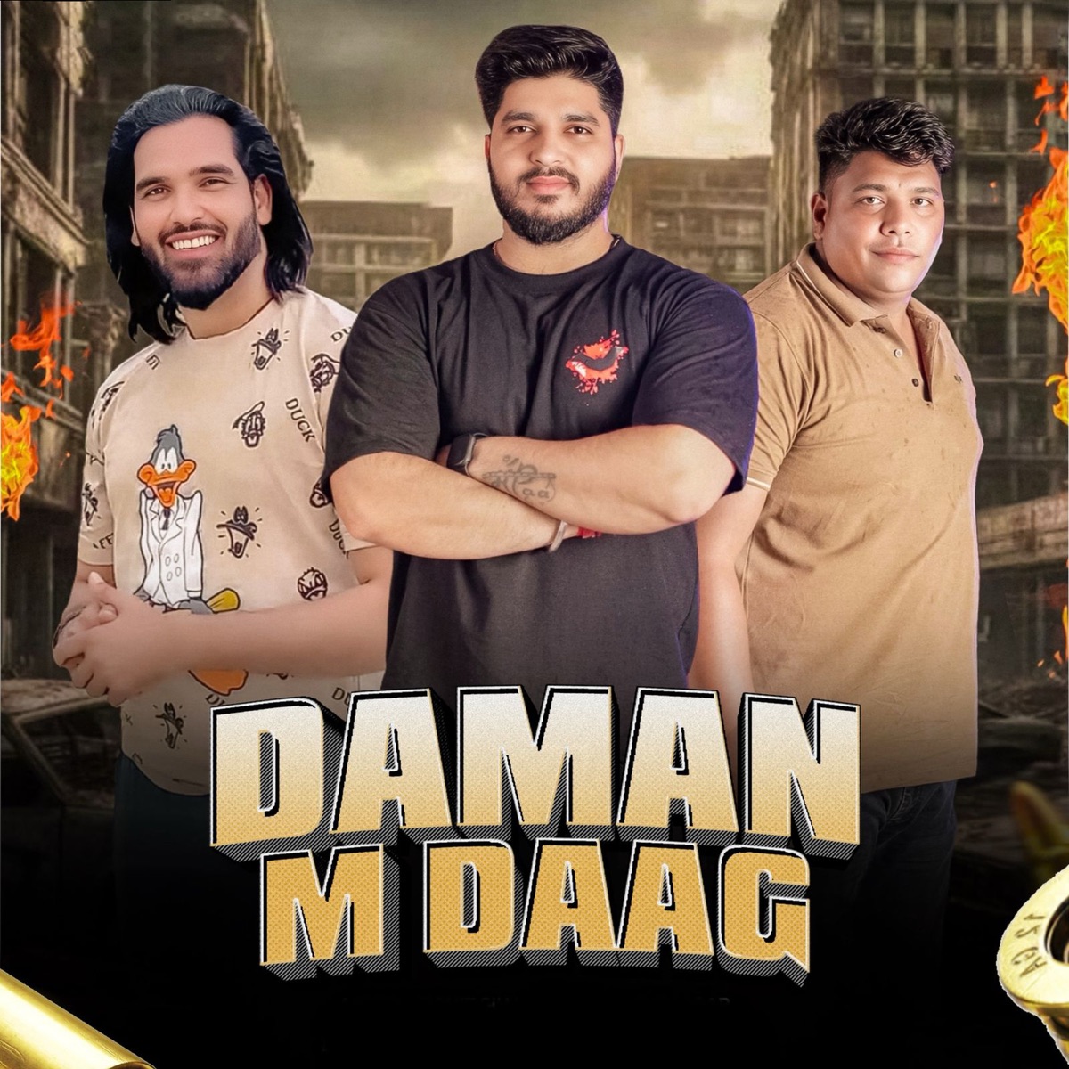 Daman M Daag - Single by Rohit Siha Official & Lavi Nagar album cover