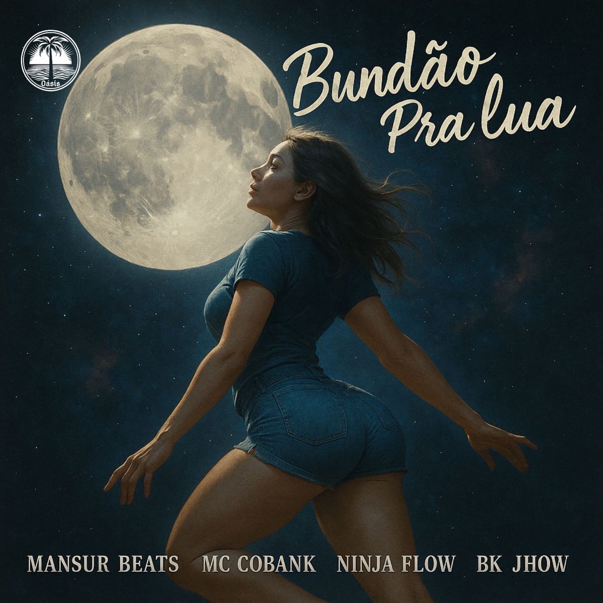 Bundão na Lua (feat. TROPA DA OÁSIS) - Single by Mansur Beats, Mc Cobiank, Ninja Flow & Bk Jhow album cover